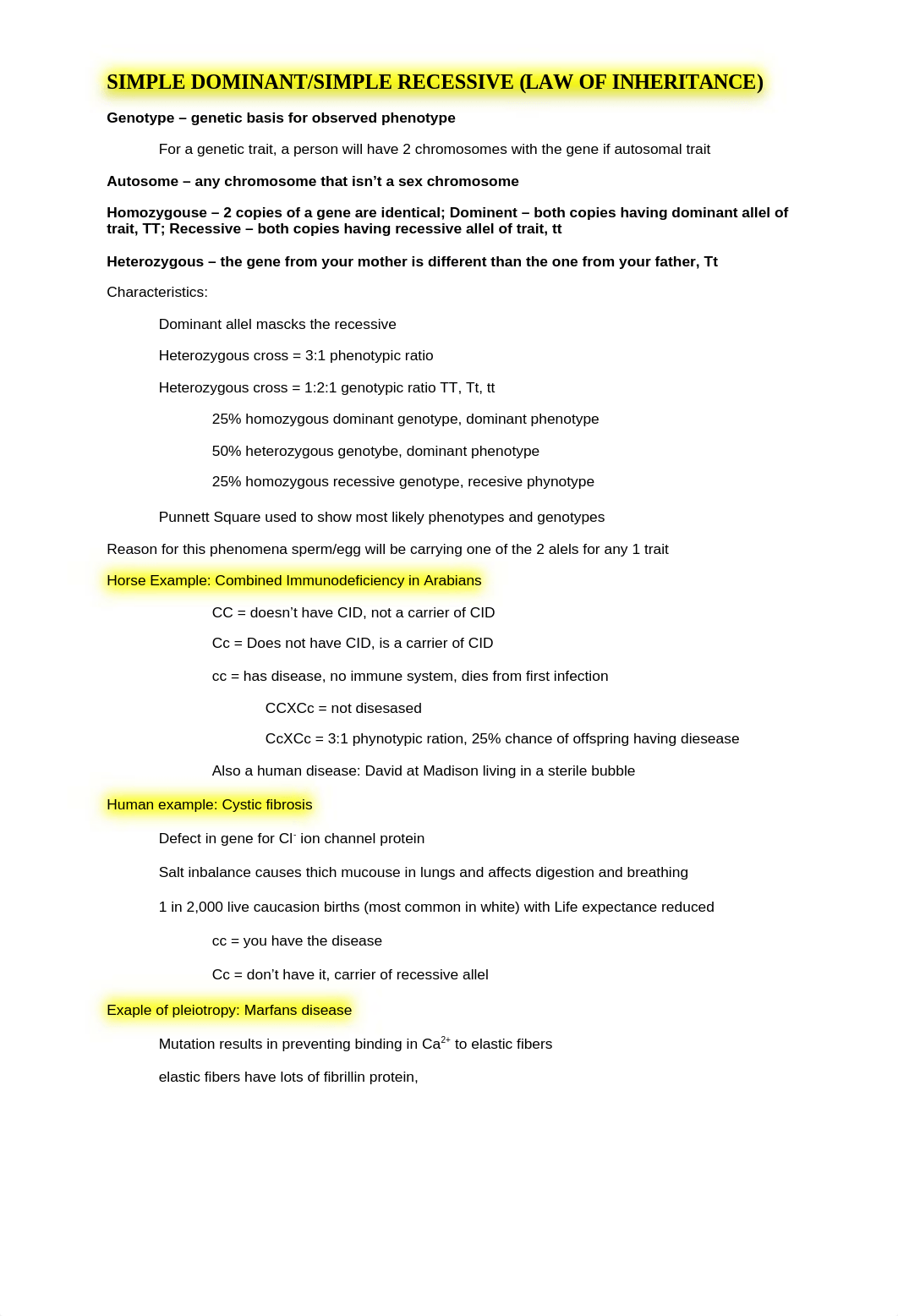 NOTES 1 Mendelian Genetics and Molecular Biology_d9pwgaj54wi_page2