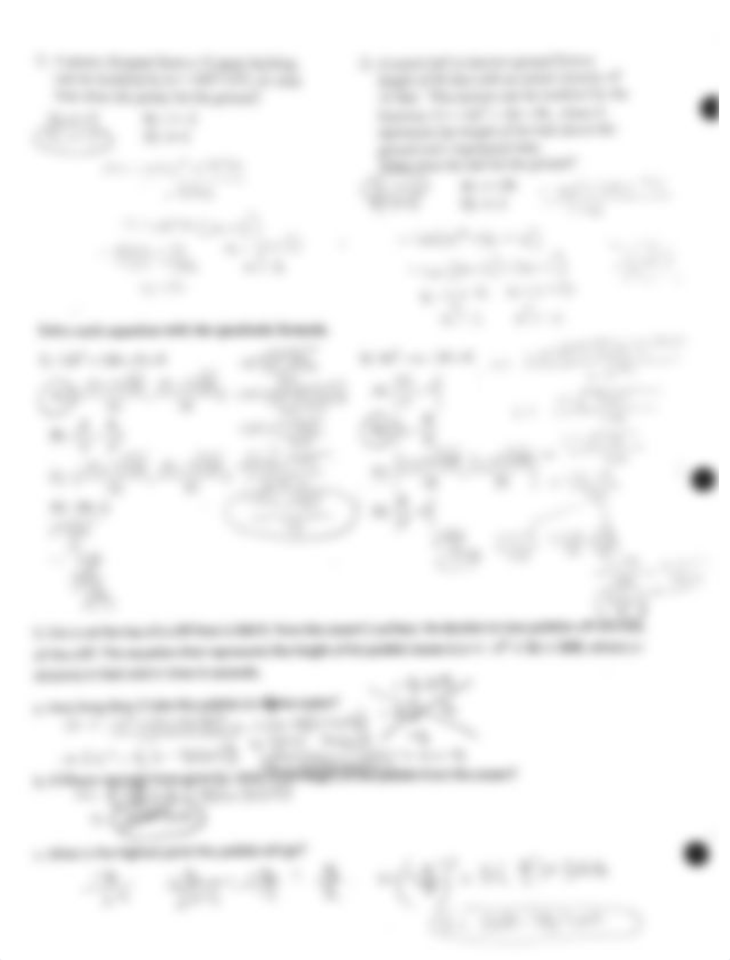 Discriminant & Word Problems Worksheet.pdf_d9q02425tj4_page2