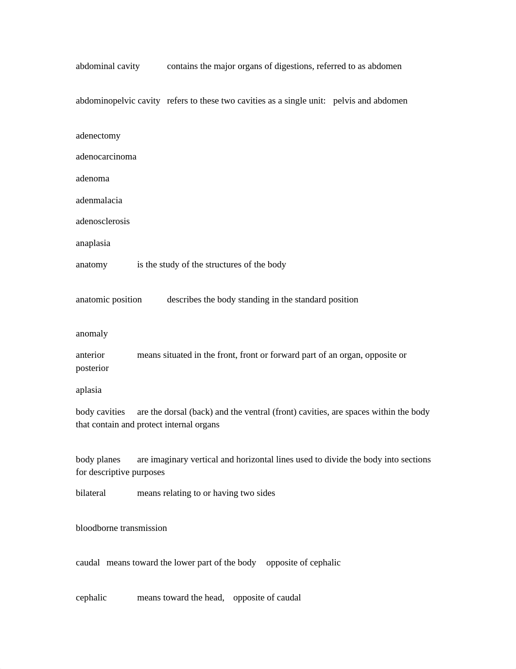 Chapter 2,  Medical Terminology - Everything needed to get !00% on exam.rtf_d9q19pwpb4b_page2