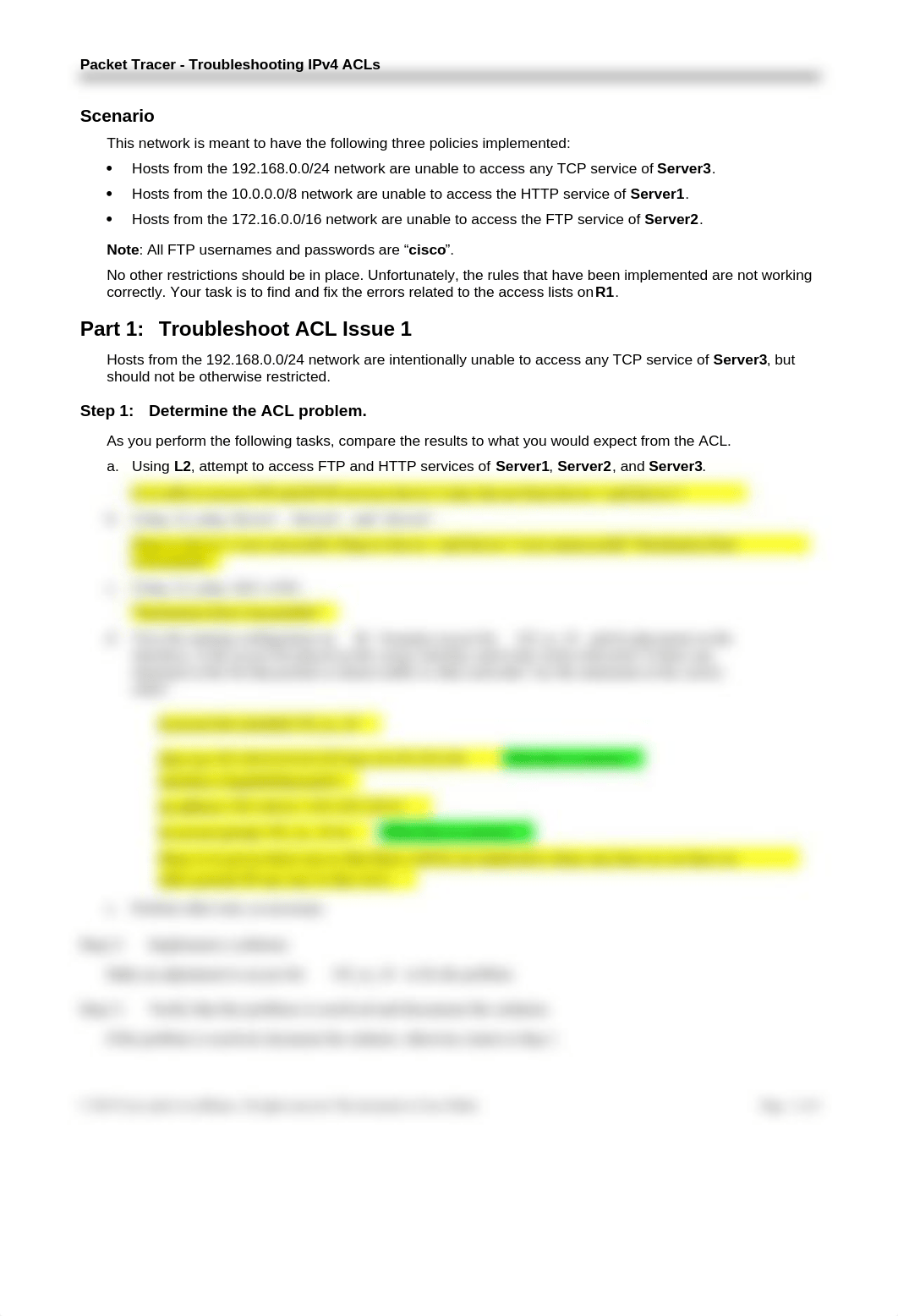4.4.2.9 Packet Tracer - Troubleshooting IPv4 ACLs-Amyan Noah.docx_d9q1pfy46lx_page2