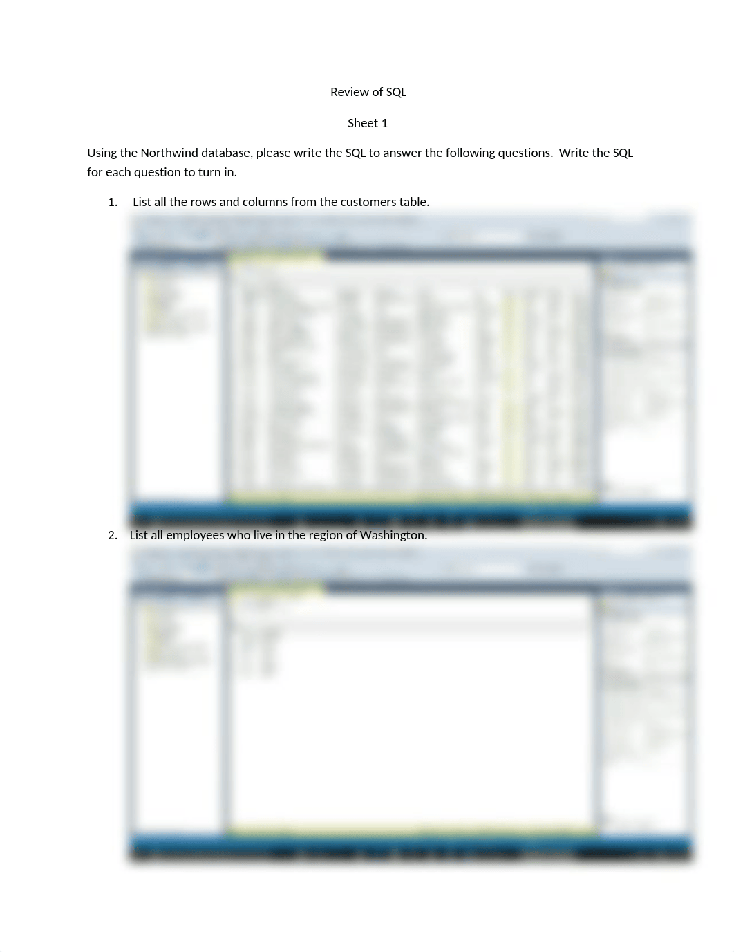 Review of SQL - 1.docx_d9q5stz4s3e_page1