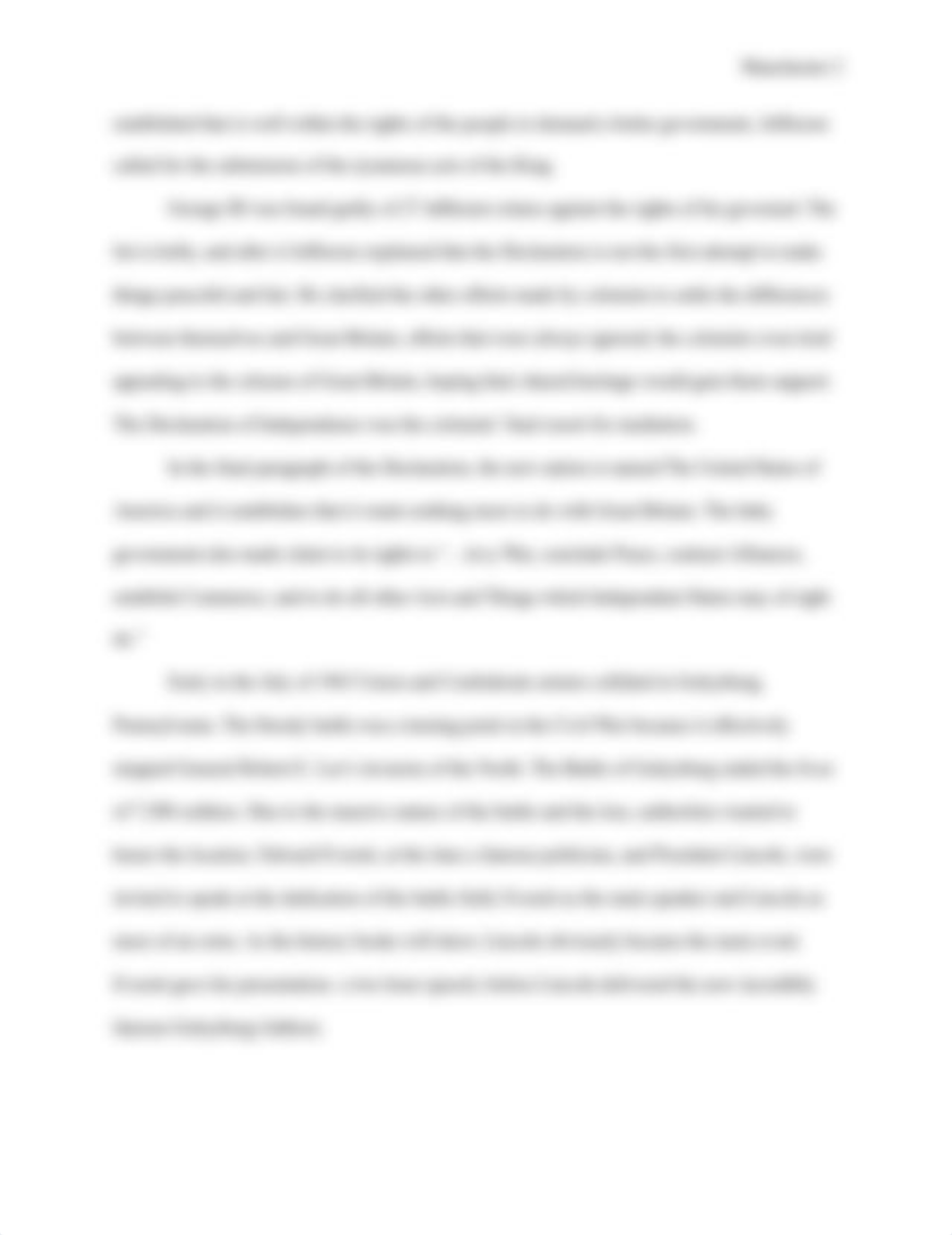 Paper: The Gettysburg Address and the Principles of the Declaration of Independence_d9qhtq7szvr_page2