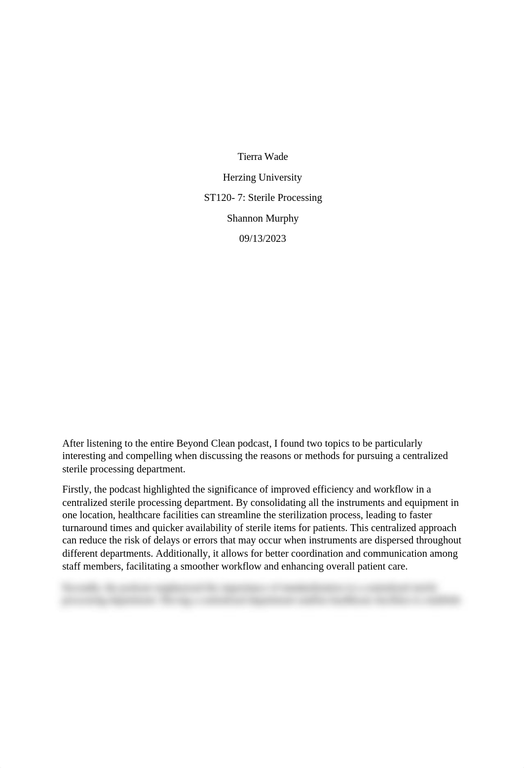 Unit 2 Discussion - The Case for Centralizing Sterile Processing.docx_d9qim4x626o_page1