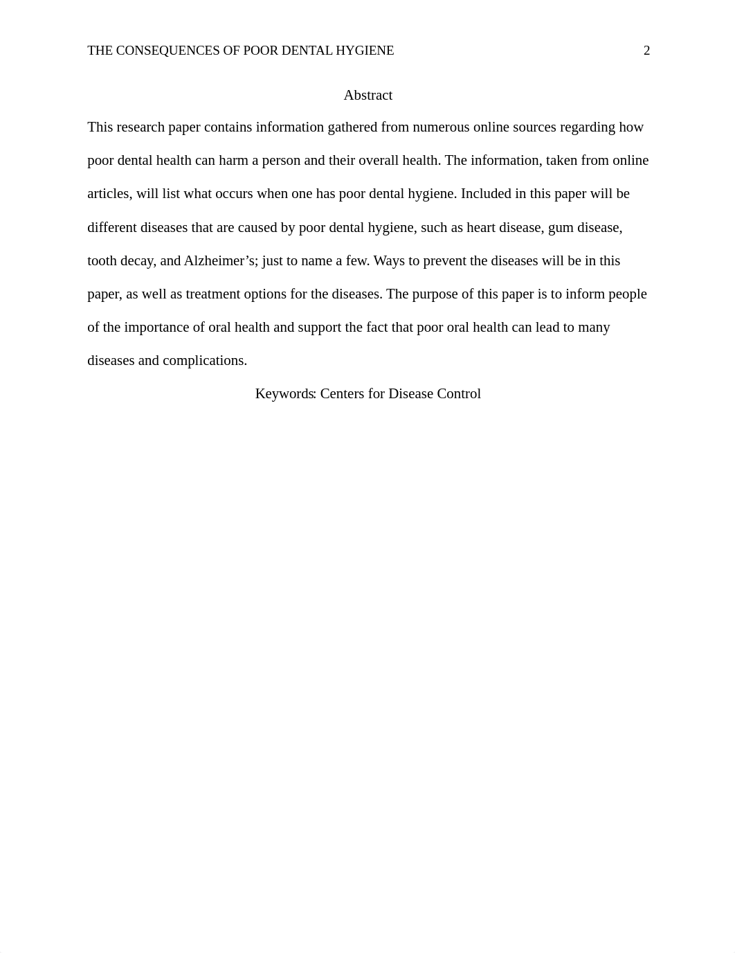 The Consequences of Poor Dental Hygiene (Paper 4).docx_d9qng1jvu8m_page2