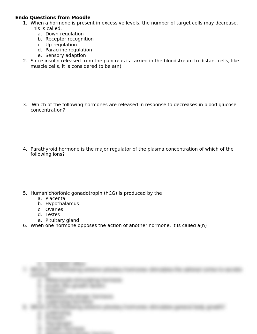 Moodle quizes Questions and answers Endocrine.docx_d9r6b4c5qup_page1