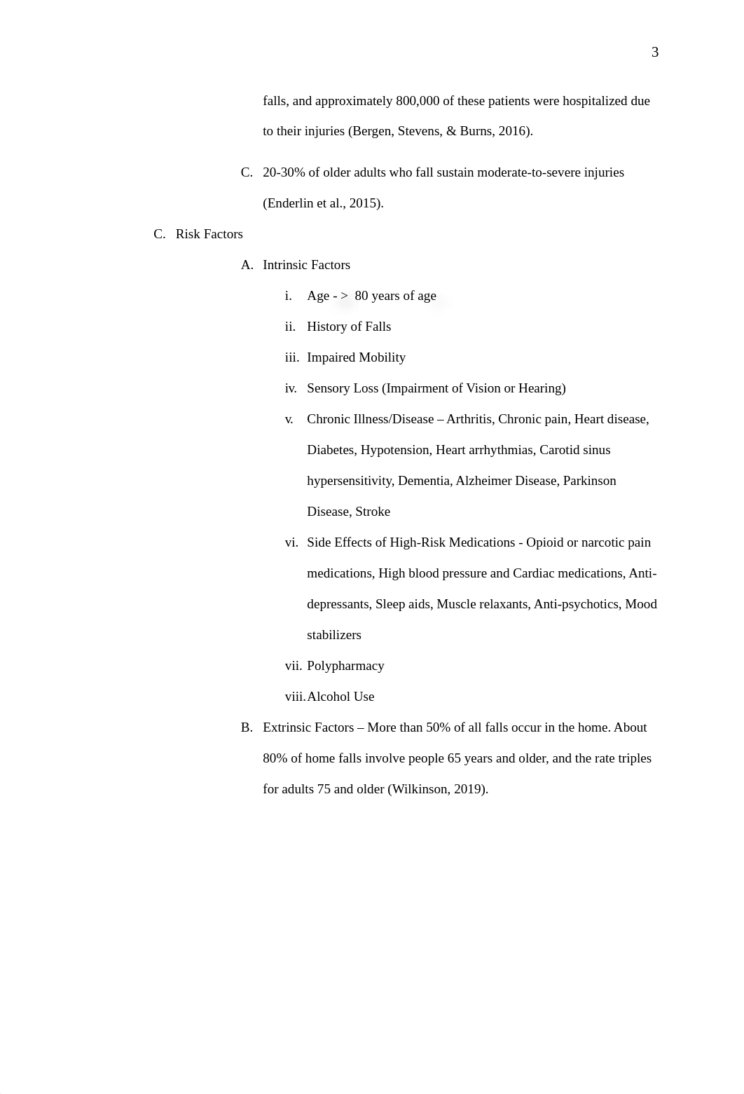 nursing care of older adult_Module 8 Project Outline - Increased Risk of Falls_022821.docx_d9rvbreo5sw_page3