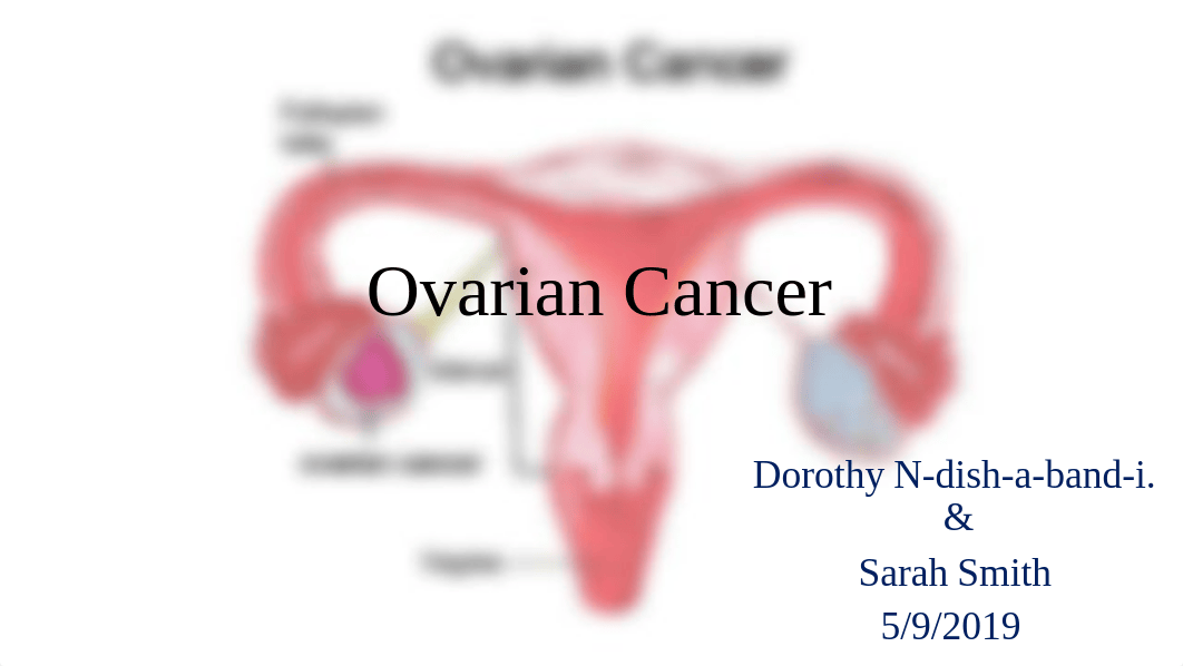 Ovarian cancer Presentation.pdf_d9s5d1g1sn4_page1