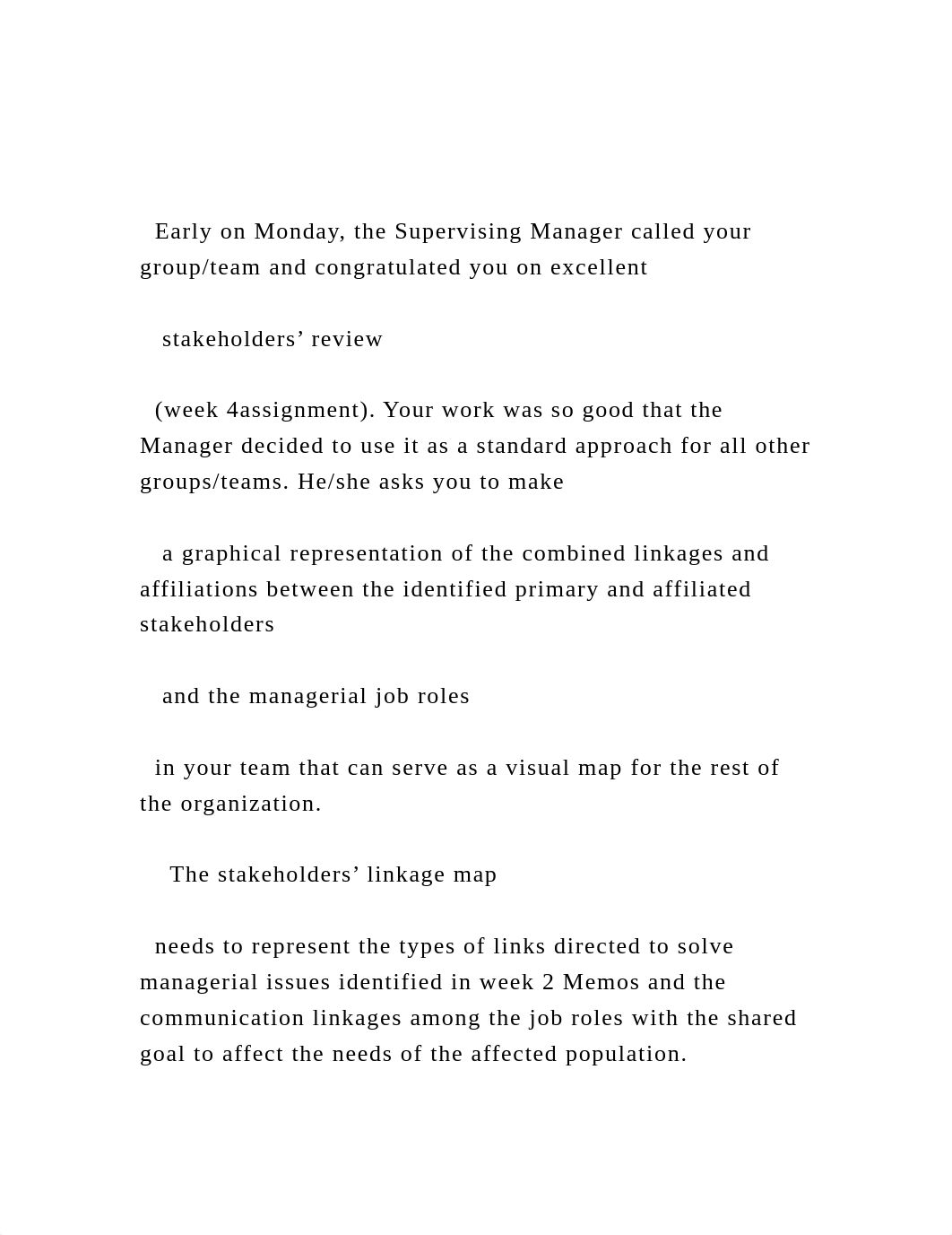 Early on Monday, the Supervising Manager called your groupteam.docx_d9s878uj3uh_page2