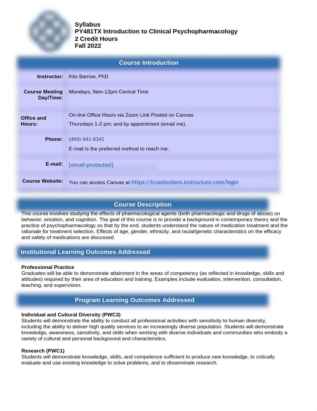 PY481TX Introduction to Clinical Psychopharmacology.docx_d9s8xd3po3x_page1