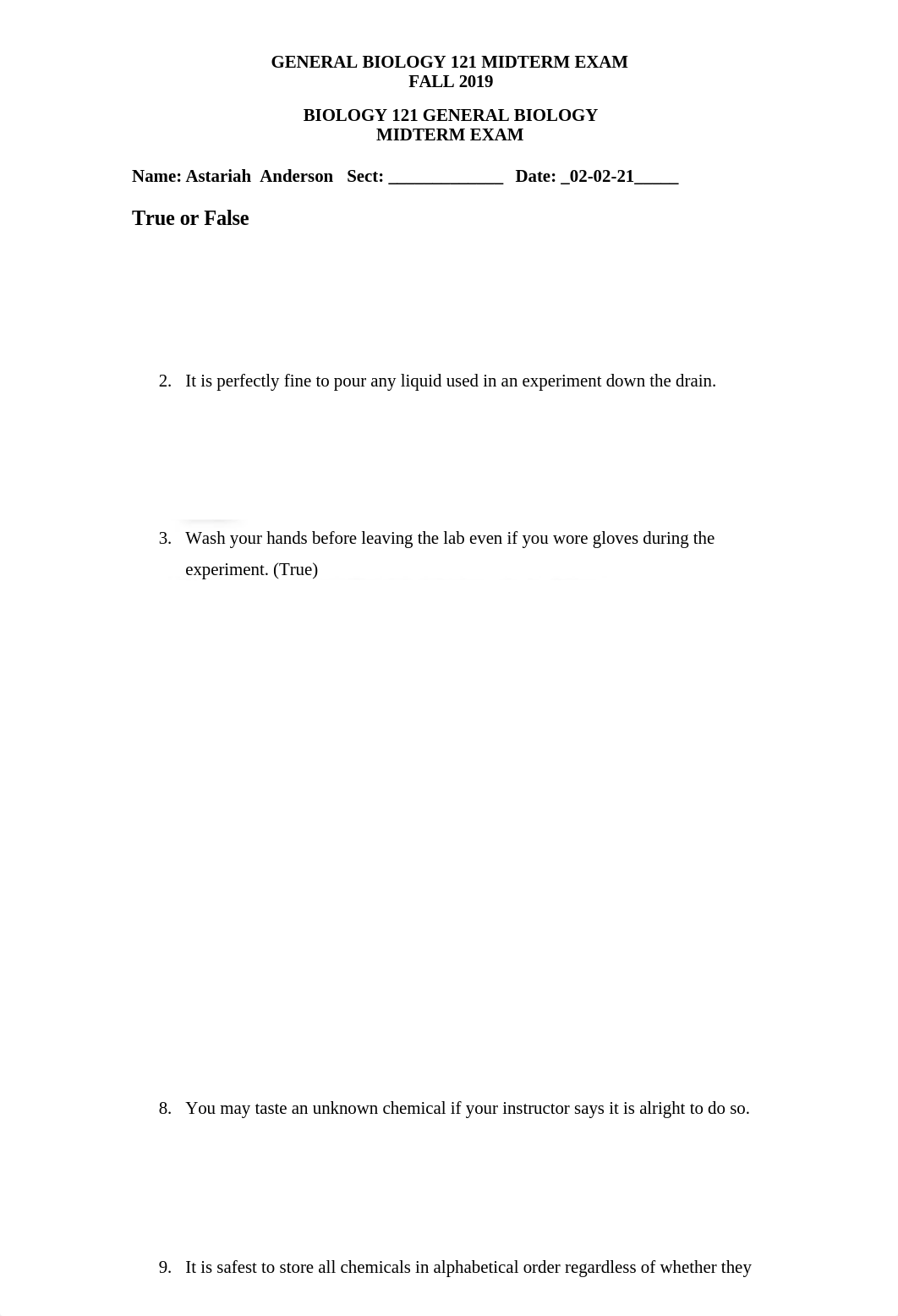 BIOL 121 GENERAL BIOLOGY Midterm Exam spring 2021.docx_d9sdt5mkpoe_page1