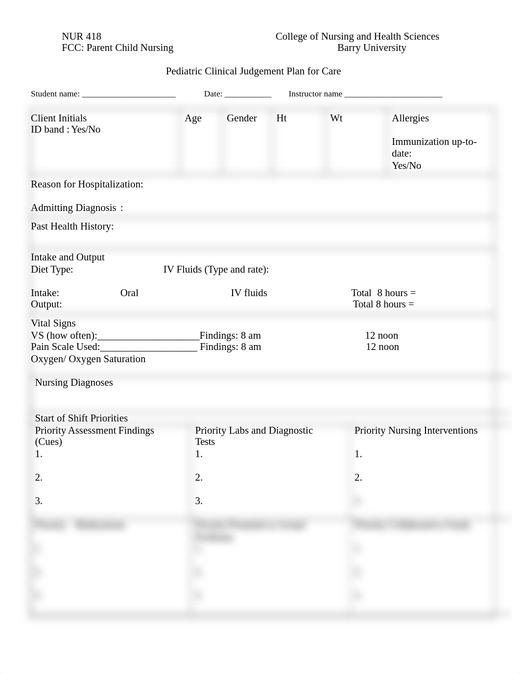 Pediatric Clinical Judgement Plan for Care NUR 418.doc_d9segh4i6xg_page1