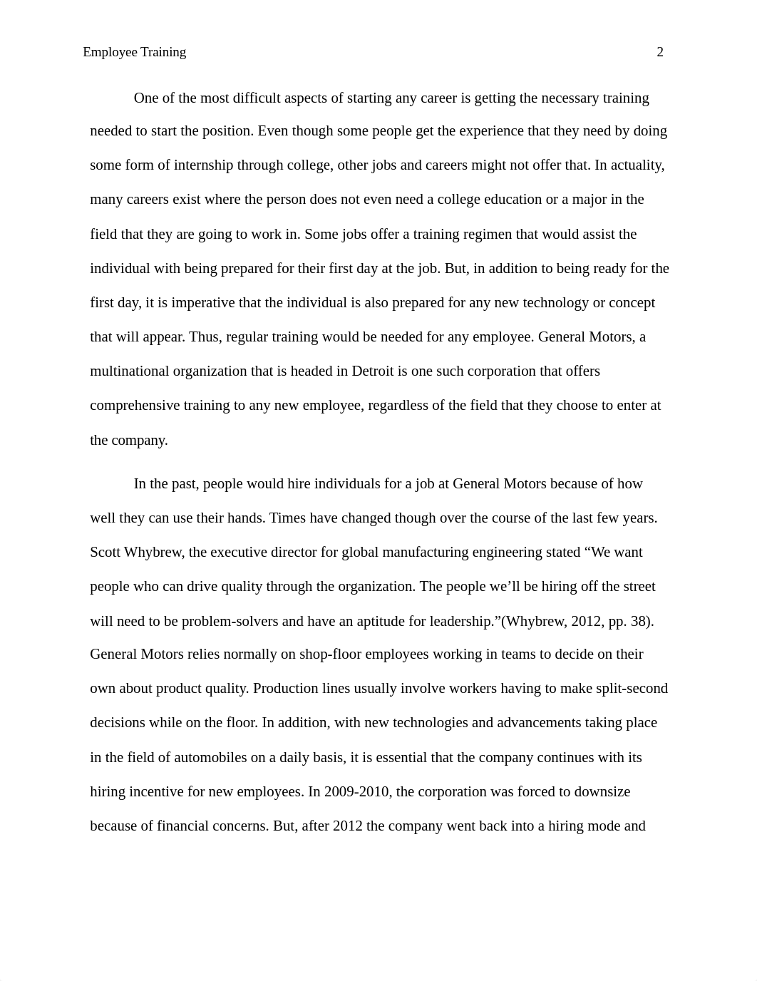 General Motors Job Training Essay (1).docx_d9skypvrrfp_page2