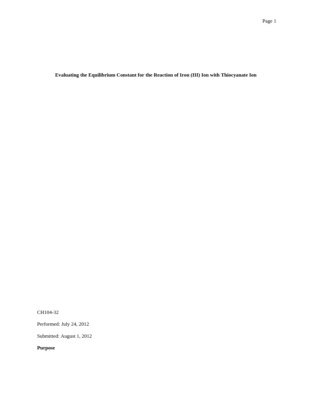 Evaluating the Equilibrium Constant for the Reaction of Iron_d9srvsmbc8e_page1