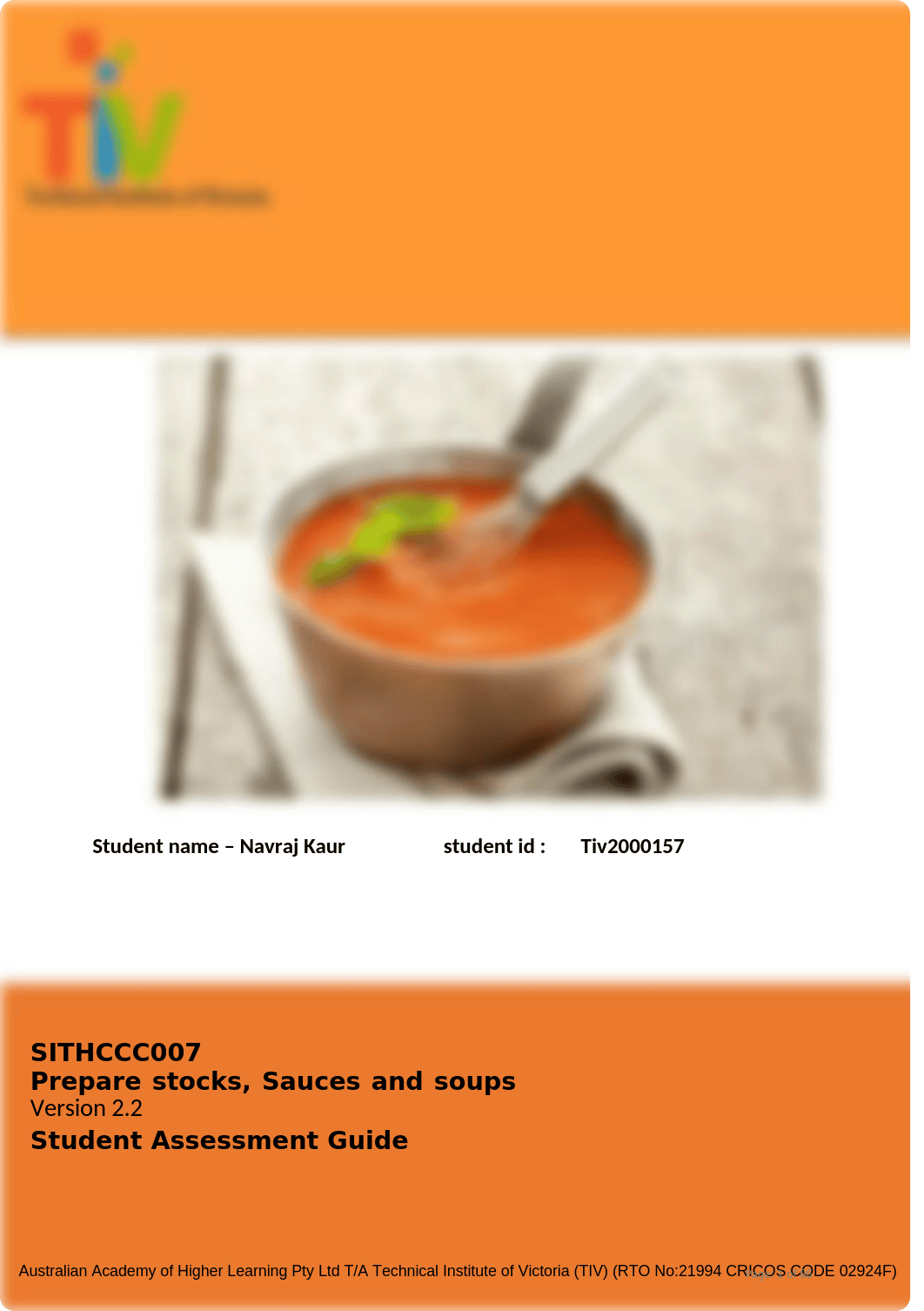 2.1_SITHCCC007 Prepare Stocks Sauces  and soups Student Guide.docx_d9srxrz5mpk_page1