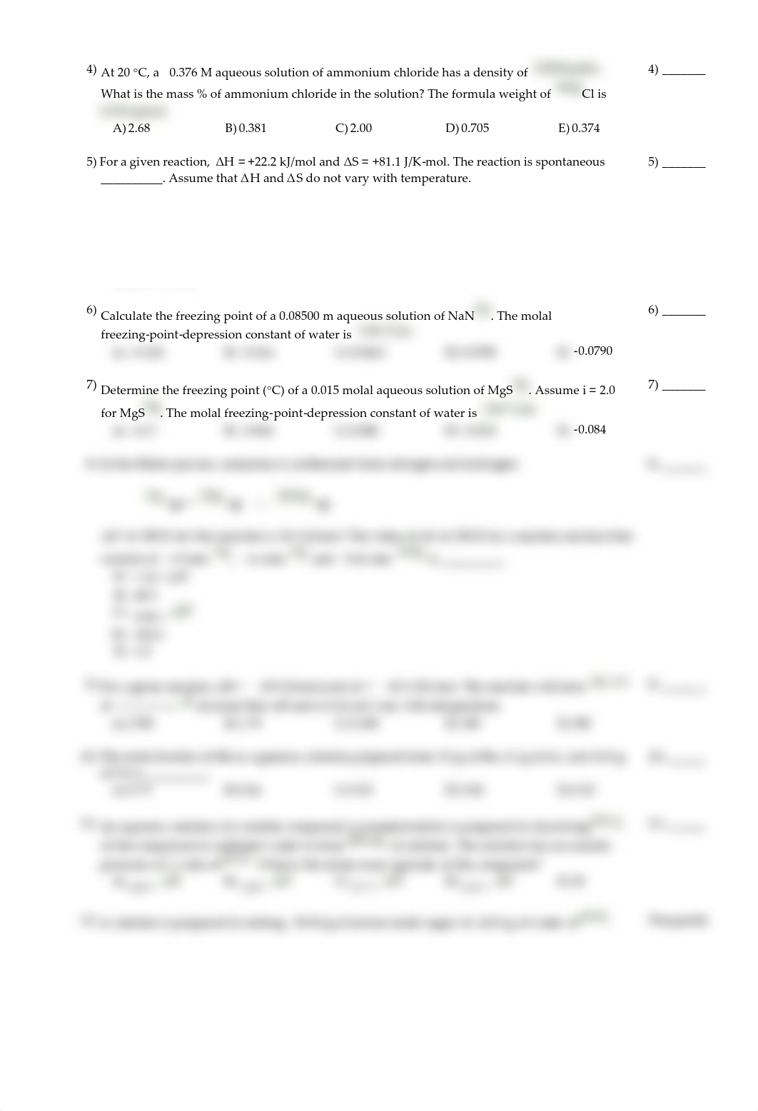 college chemistry ii phs 1035 spring 2013 practice exam 1a_d9svn15p1wi_page2