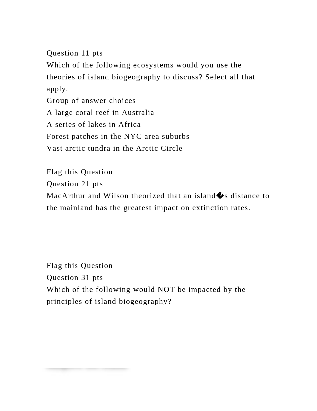 Question 11 ptsWhich of the following ecosystems would you use the.docx_d9syu3rvyri_page2