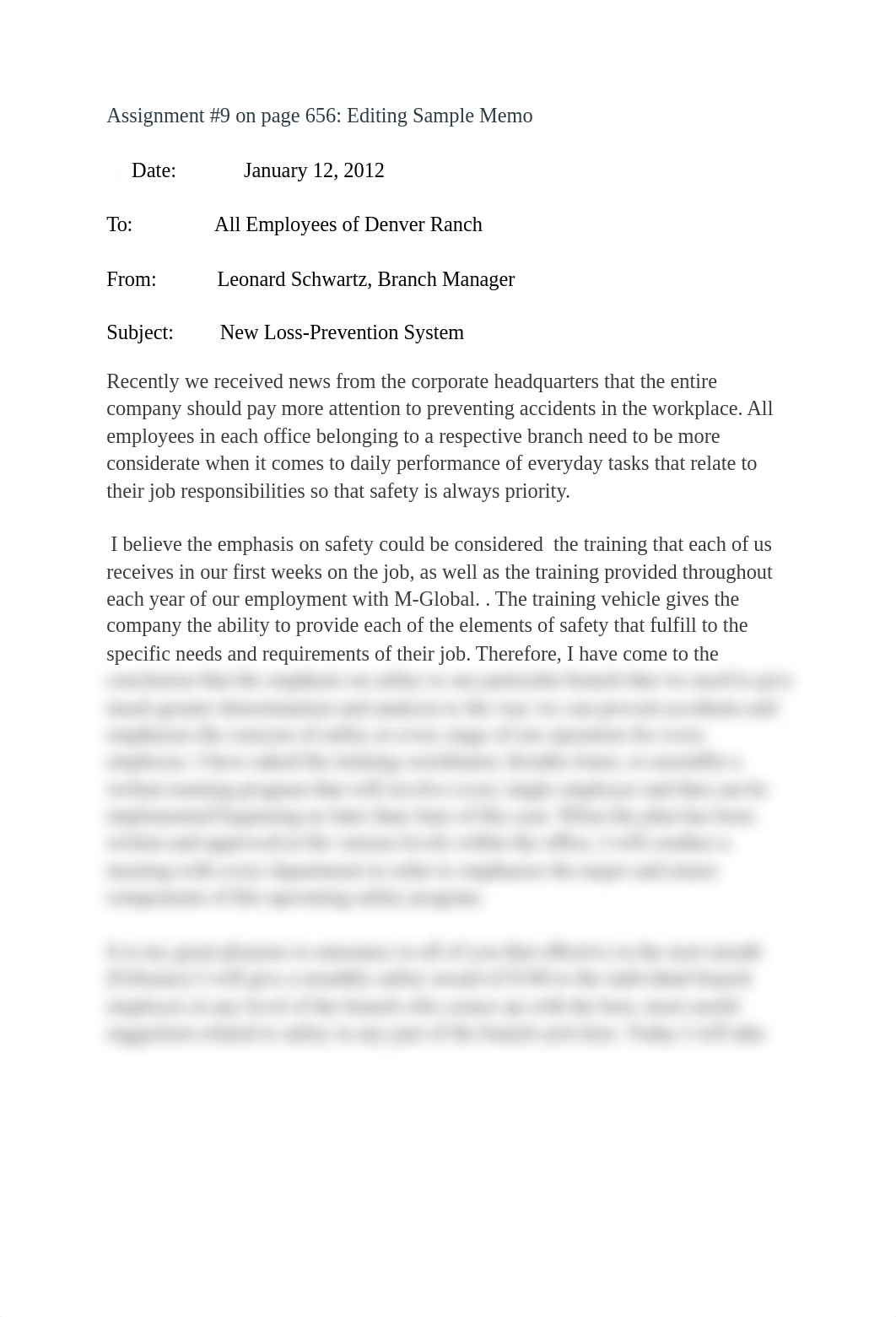 Assignment #9 on page 656- Editing Sample Memo.docx_d9t39azzbvb_page1