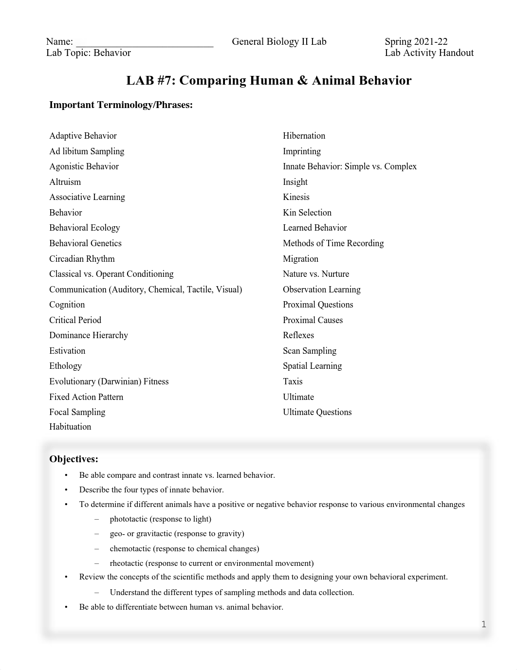 Lab #7 - Animal Behavior-Activity Handout.pdf_d9tks2pax13_page1