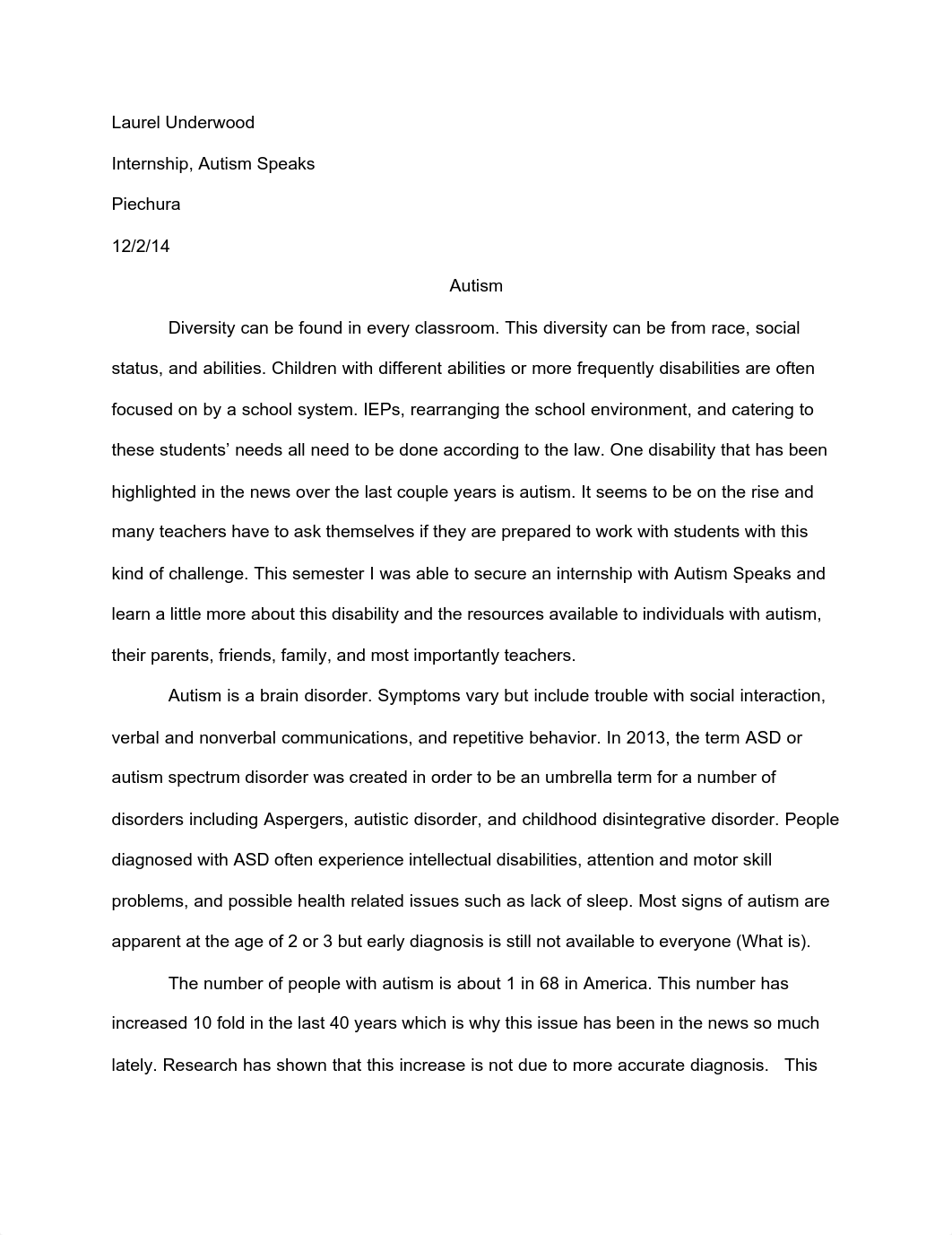 Essay on Autism Speaks_d9tsofy4pth_page1