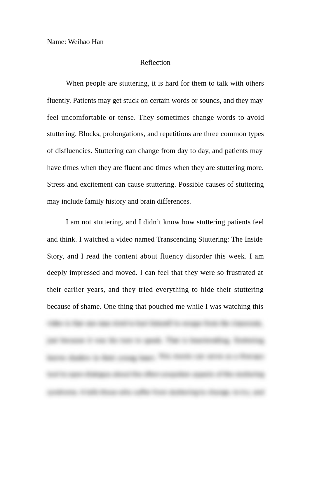 Stuttering Reflection.docx_d9tzwpk7haa_page1