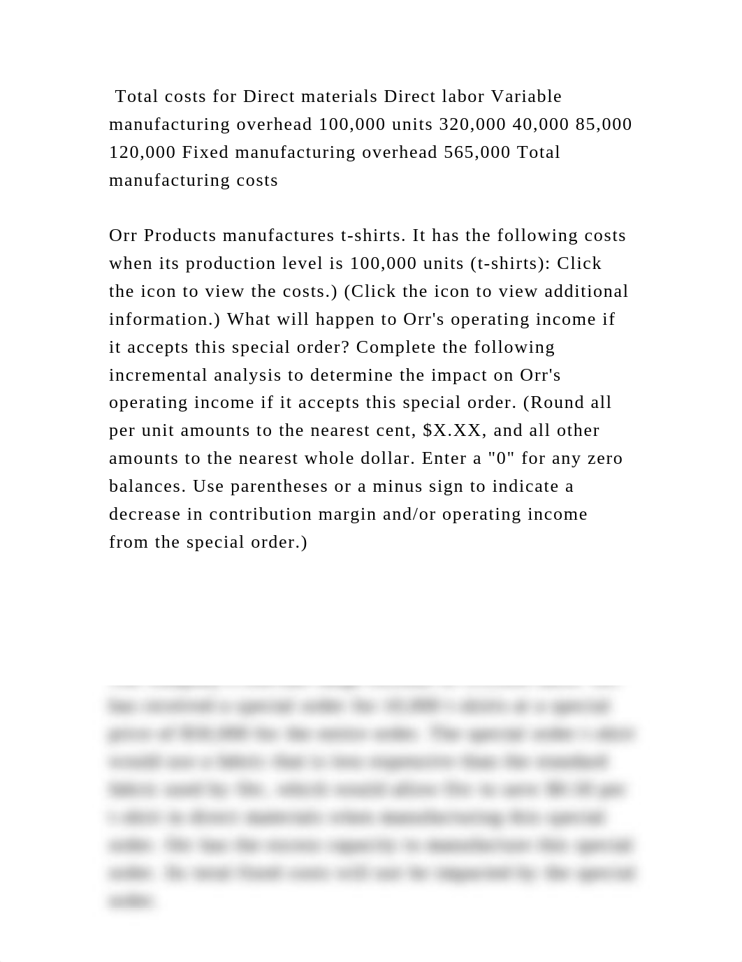 Total costs for Direct materials Direct labor Variable manufacturing .docx_d9u0lk8pt2e_page2