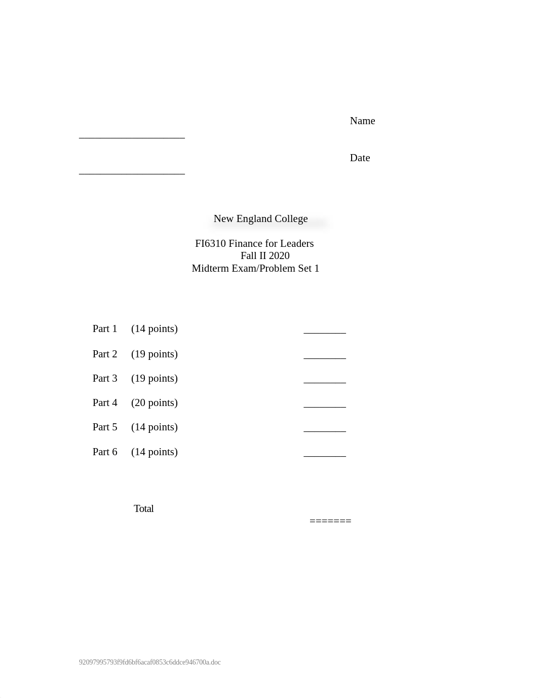 FI6310 Midterm Exam Fall II 2020.doc_d9u8q5i3zef_page1