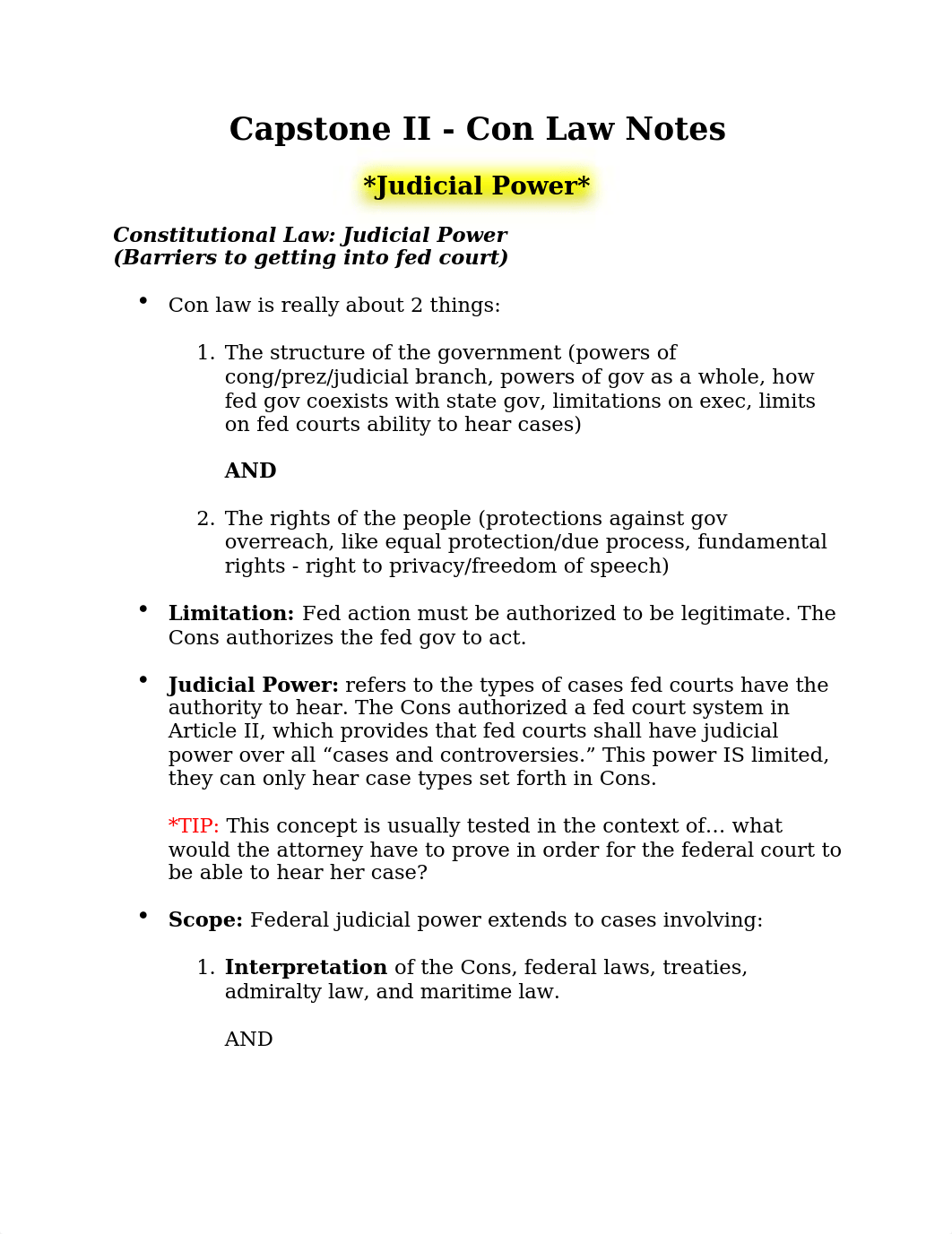 Capstone II - Con Law Notes.docx_d9ukynum8v0_page1