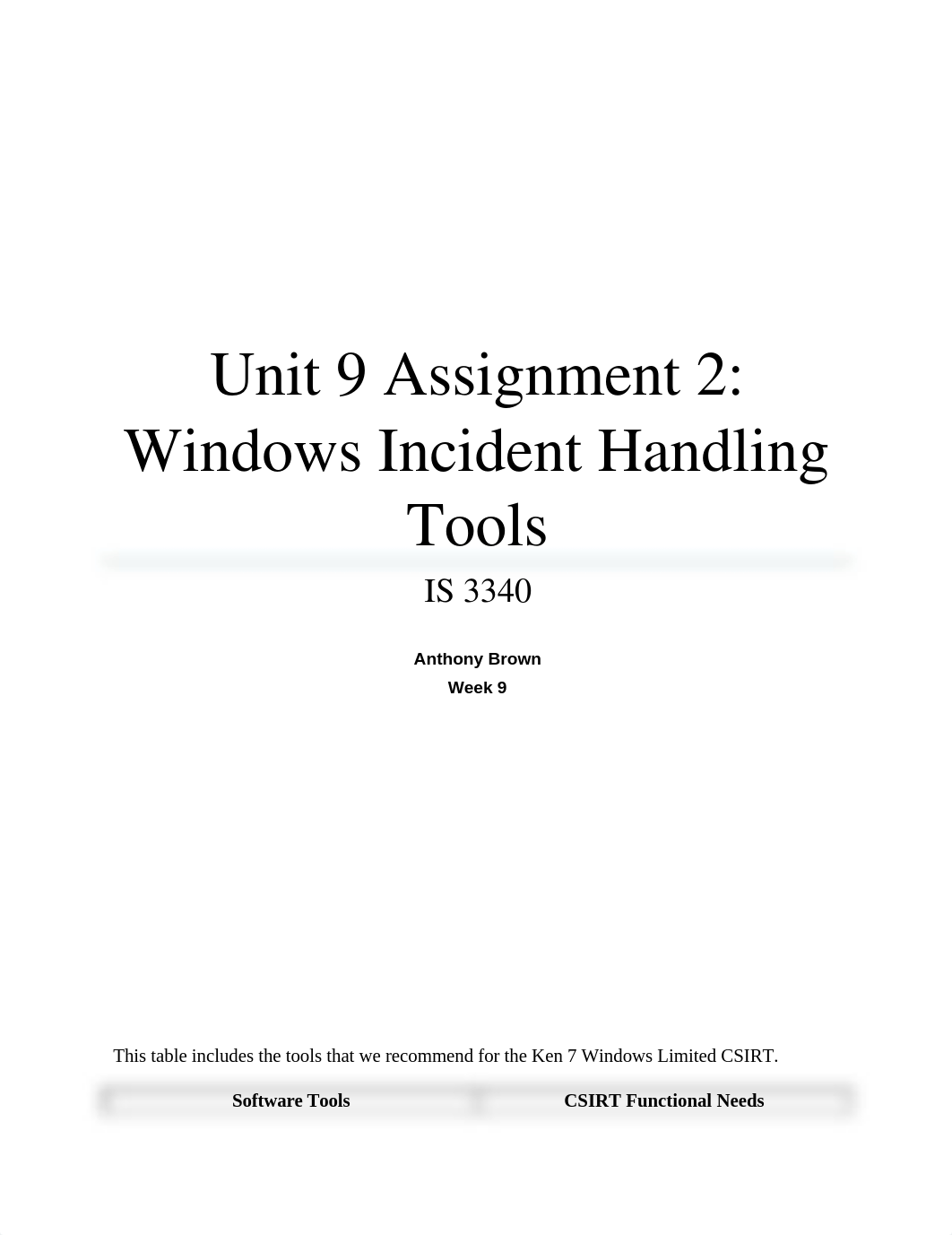 Unit 9 Assignment 2 - Windows Incident Handling Tools_d9ummeuukla_page1