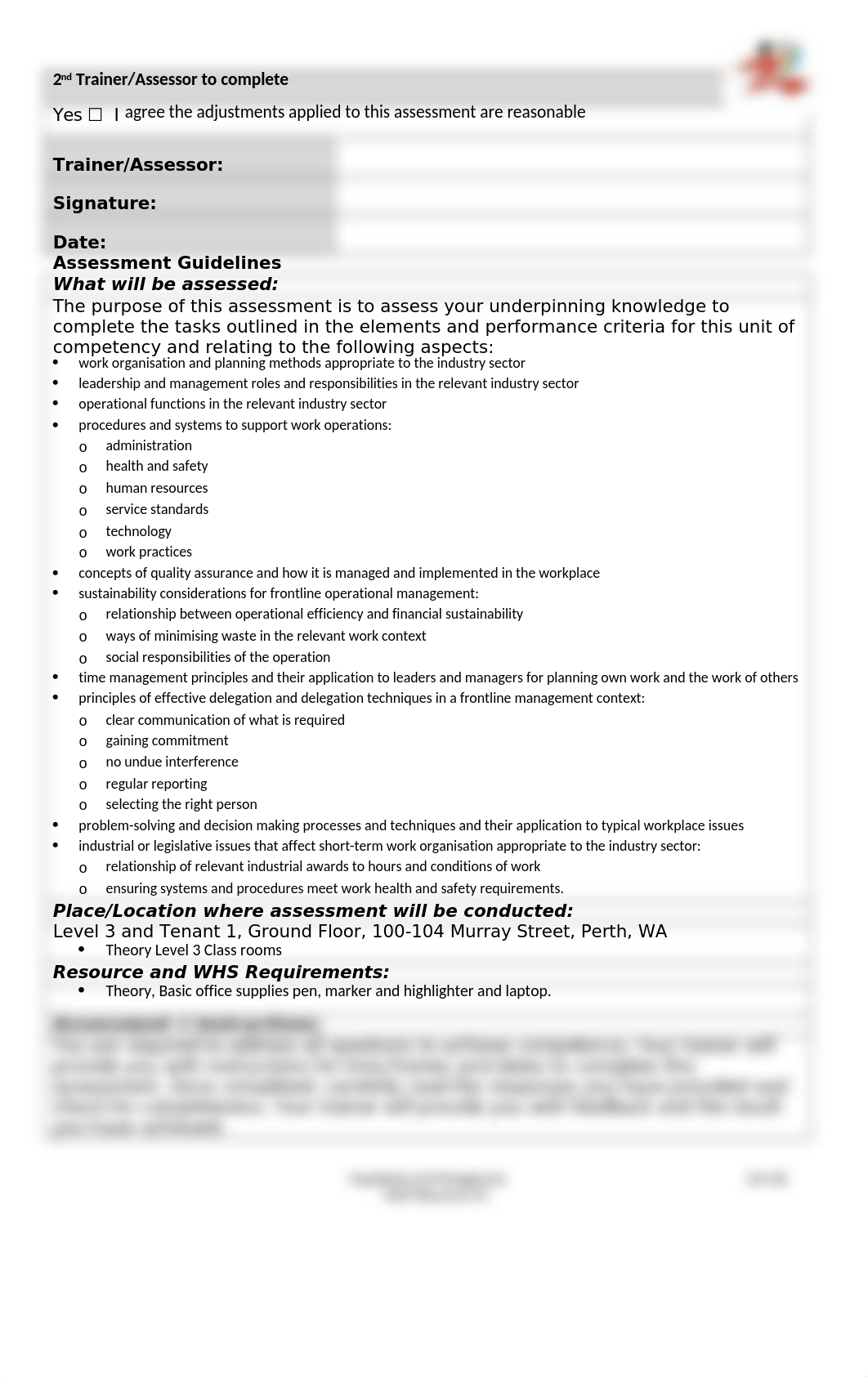 SITXMGT001 AT 1 Short Answers-HAOCHEN HOU- SHAUN SANDERS.docx_d9uoigijbhk_page2