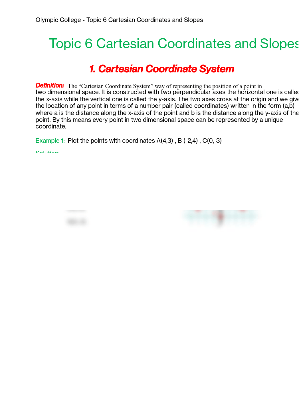 Topic 6 Cartesian Coordinates and Slopes_d9uvactlkzk_page1