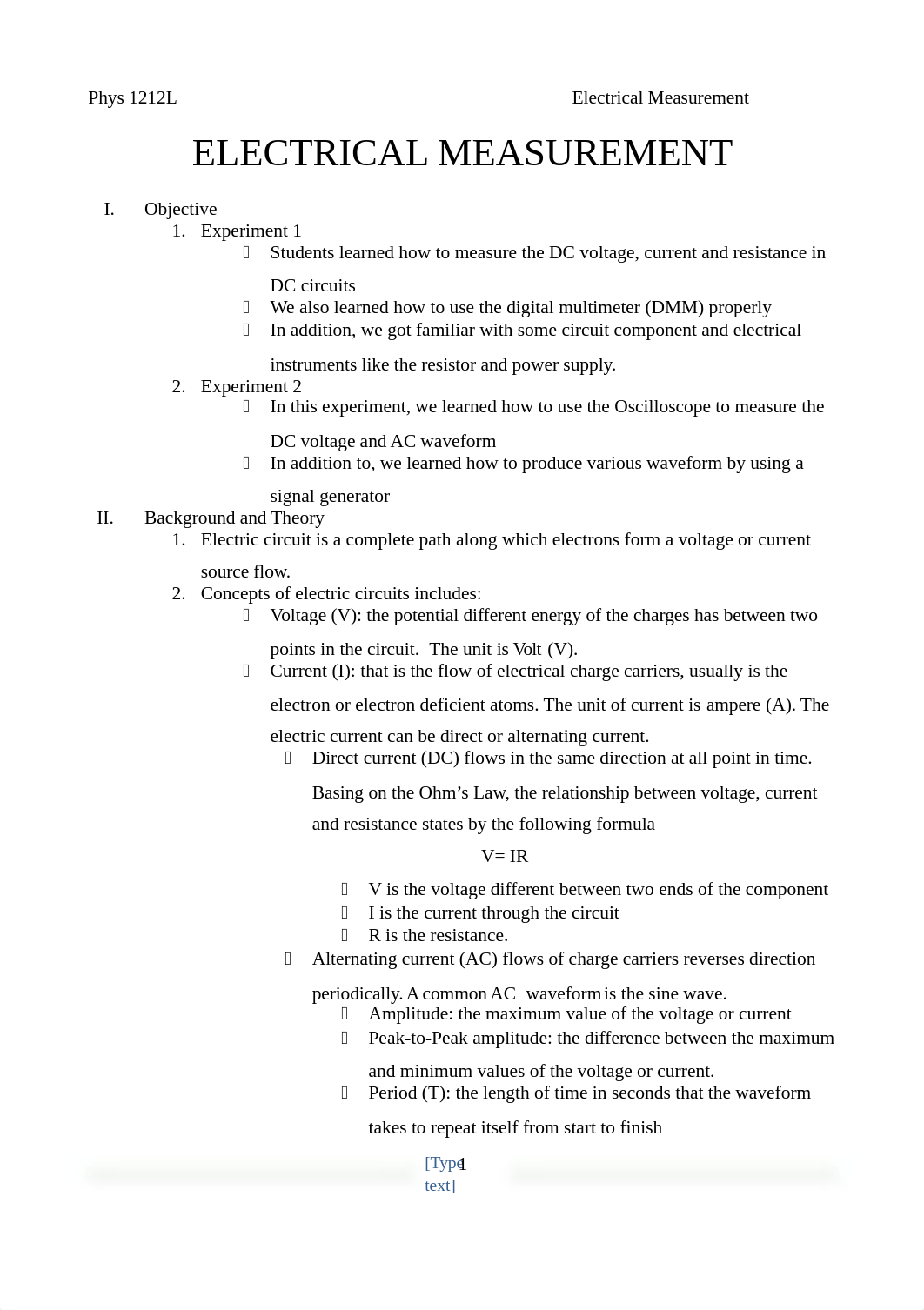 ELECTRICAL MEASUREMENT lab report.docx_d9uy7zpijdu_page1