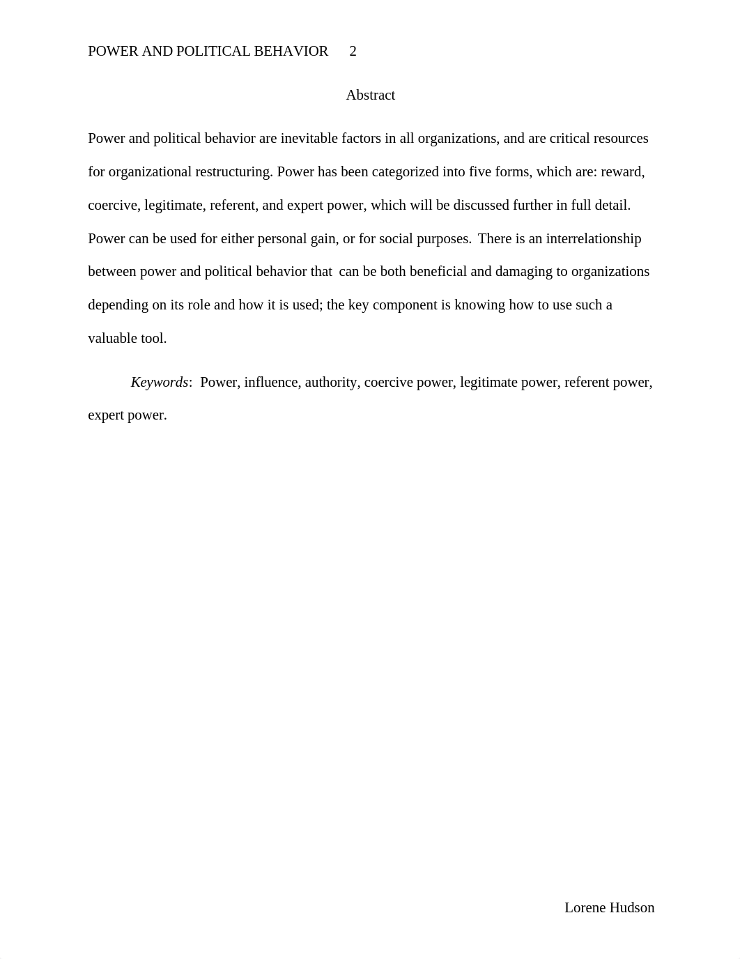 Term paper - Power and Political Behavior.docx_d9v8grlwho2_page2