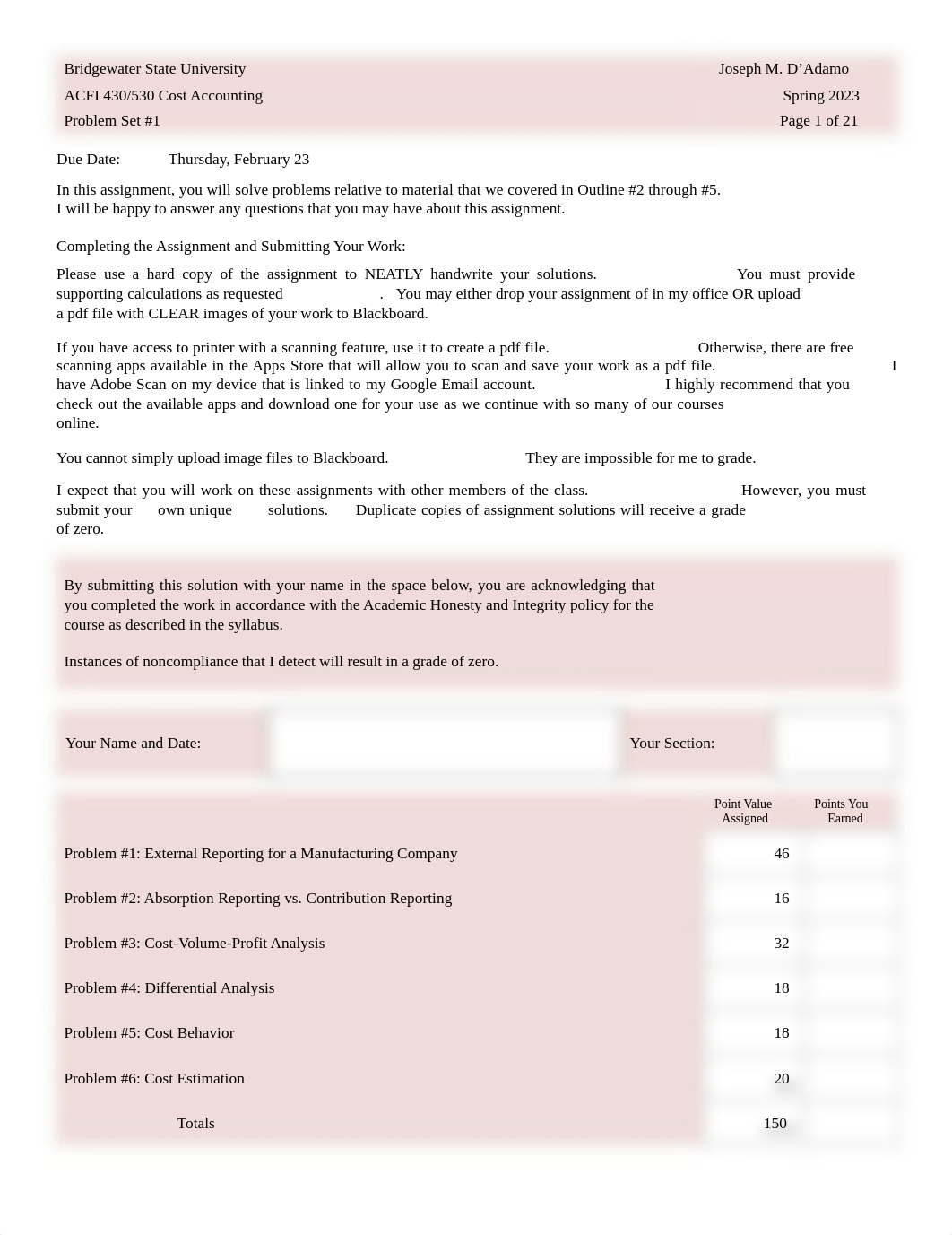 ACFI 430 Problem Set 1 Spring 2023 Evening CORRECTED.pdf_d9vghfwak66_page1