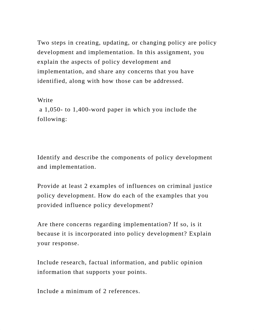 Two steps in creating, updating, or changing policy are policy devel.docx_d9vs8lgfmc9_page2