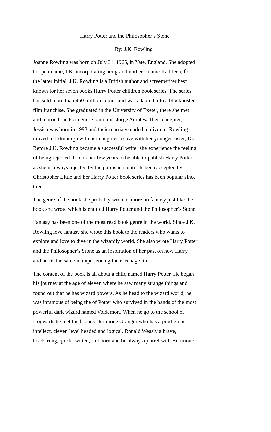 Harry Potter and the Philosopher stone book review.docx_d9vwusoouvo_page1