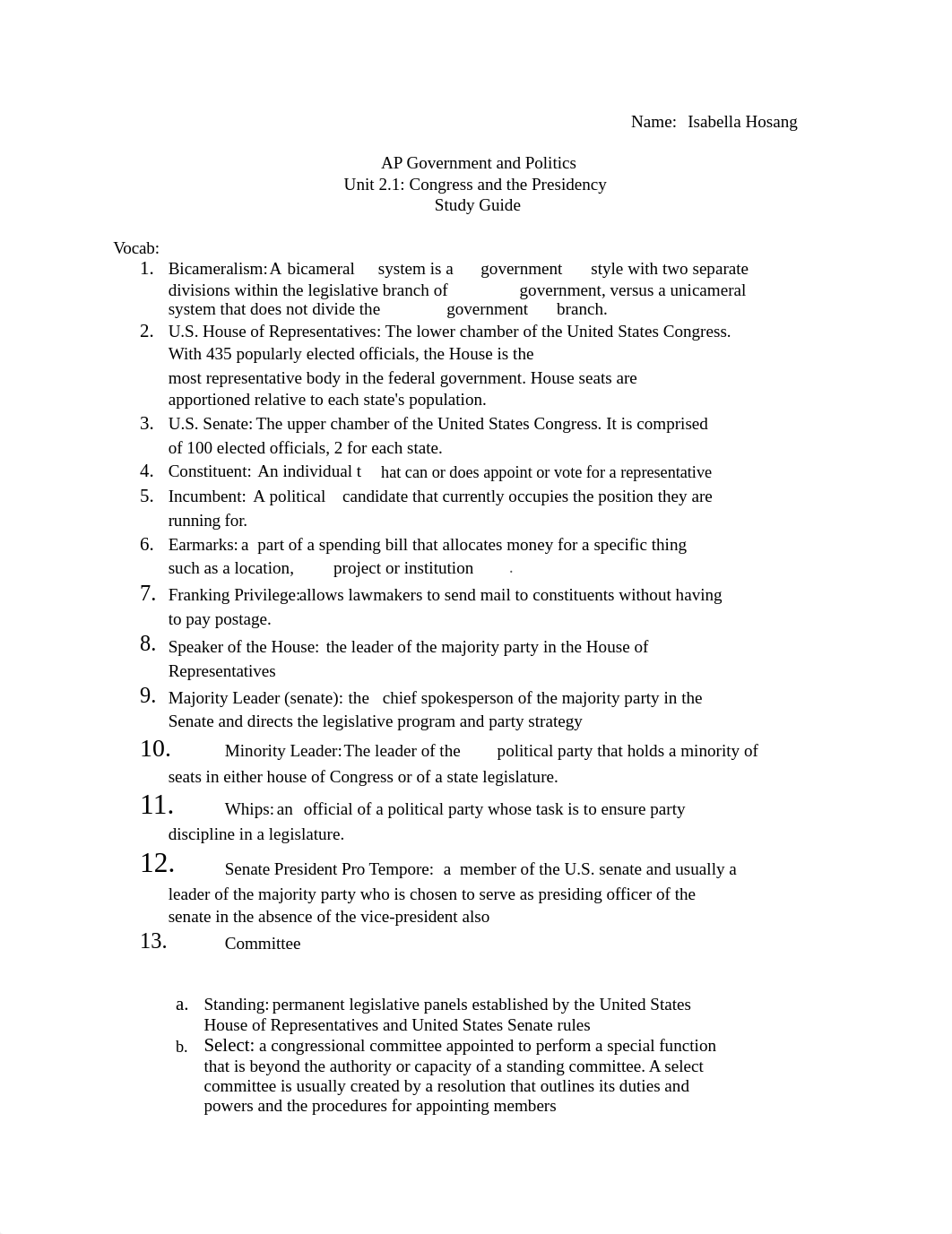 AP Gov. UNIT #2 Study Guide.docx_d9wa0a3rfp5_page1