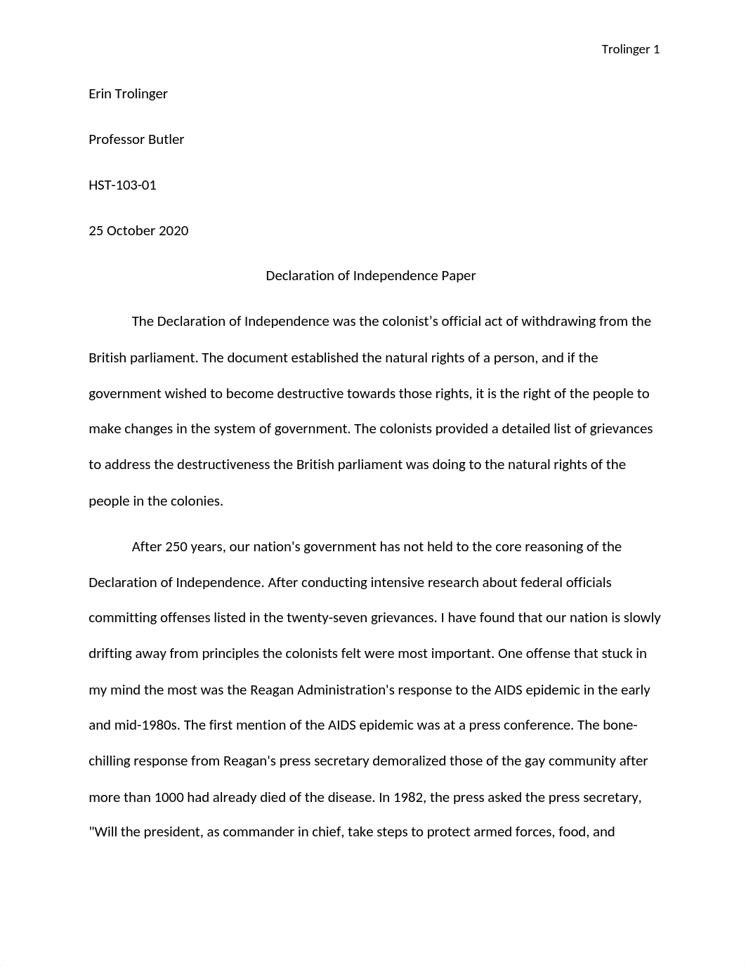 Declaration of Independence Paper- Trolinger .docx_d9wmstjkxm0_page1