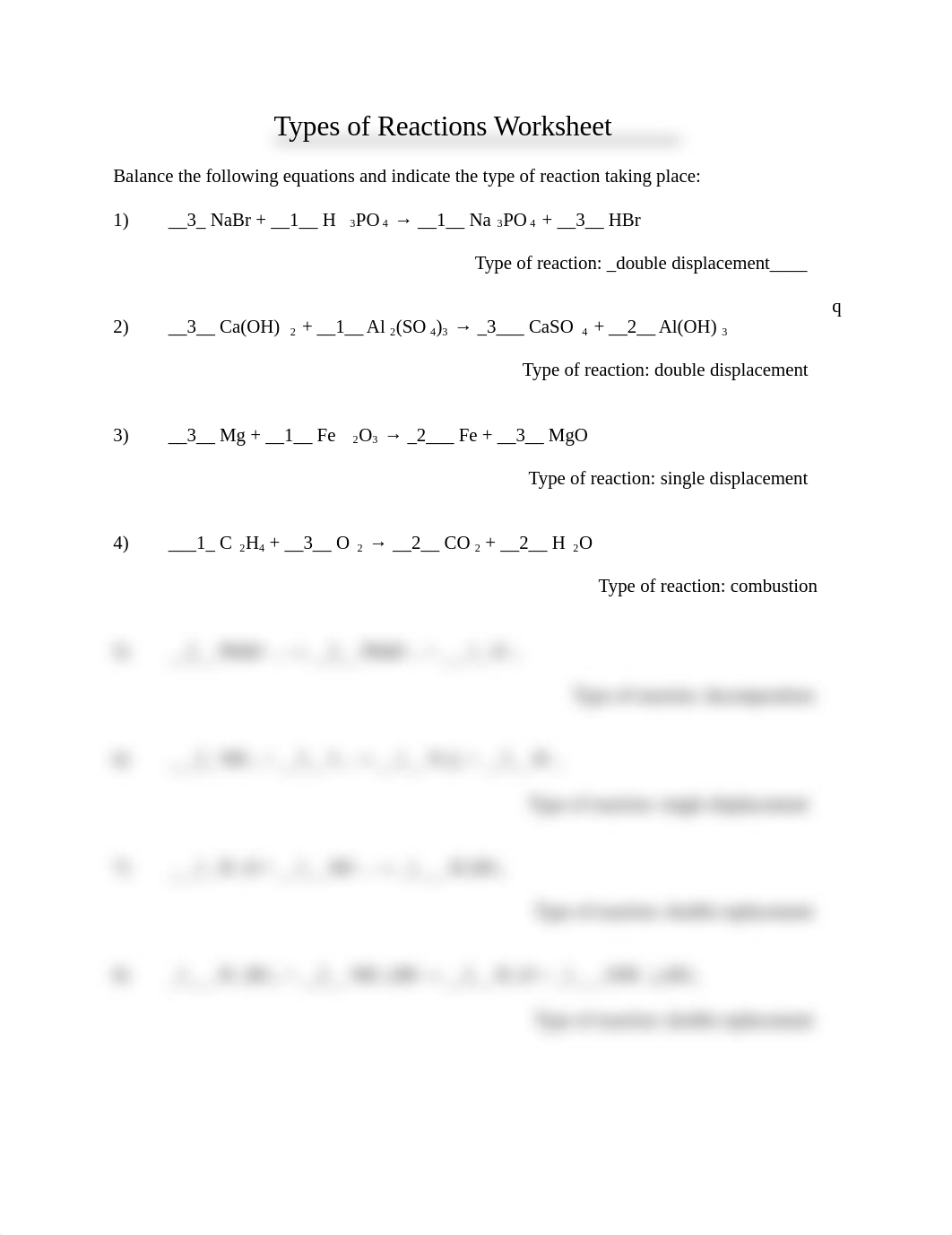 Copy of Types of Reactions Worksheet 1_d9wod4byqyq_page1