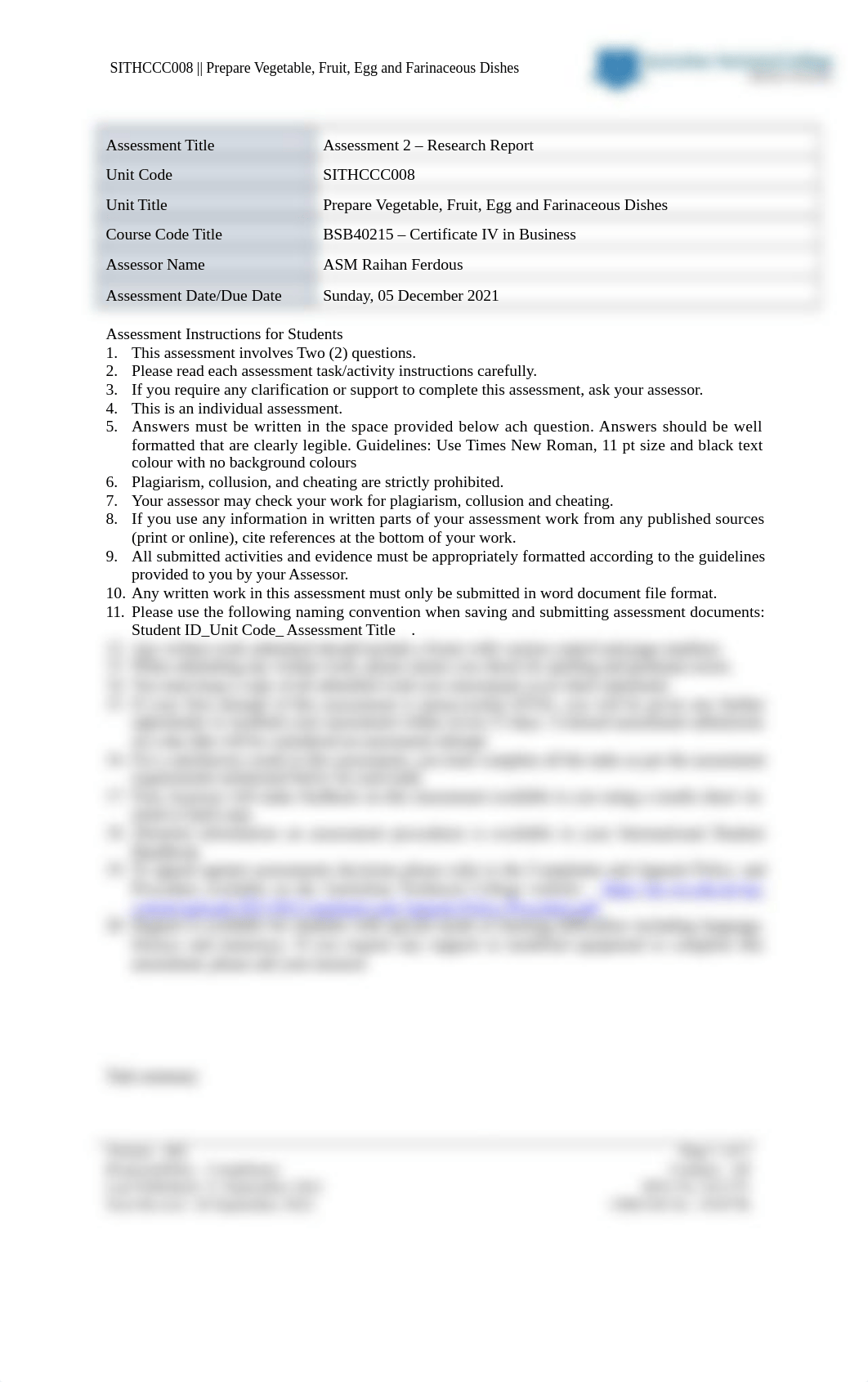 SITHCCC008 Assessment 2 Research Report (2).docx_d9xedeb2fz1_page1