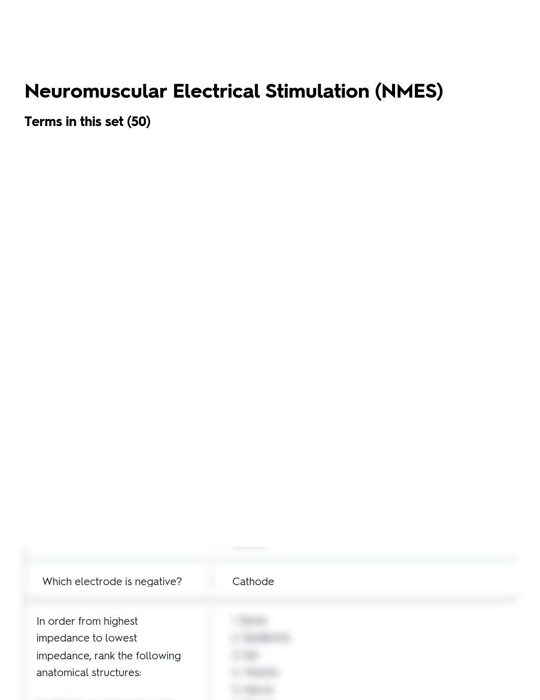 Neuromuscular Electrical Stimulation (NMES) Flashcards | Quizlet.pdf_d9xxy67nu4i_page1