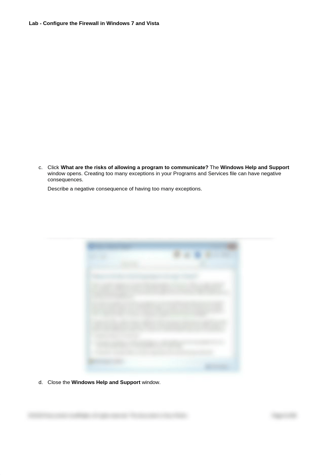 12.3.1.5 Lab - Configure the Firewall in Windows 7 and Vista.docx_d9y4xt4lte3_page4