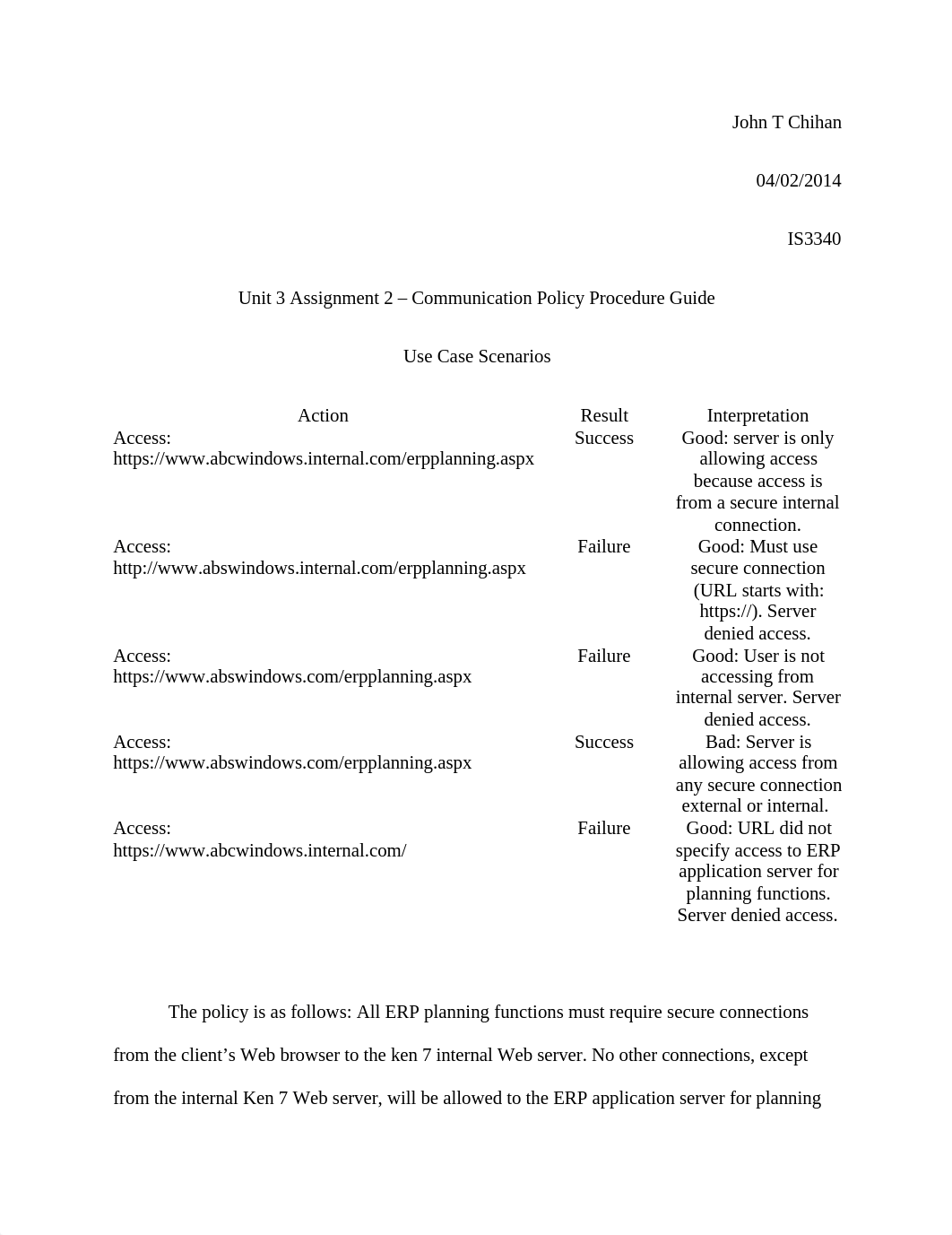 Unit 3 Assignment 2 - Communication Policy Procedure Guide_d9y6kt145e0_page1