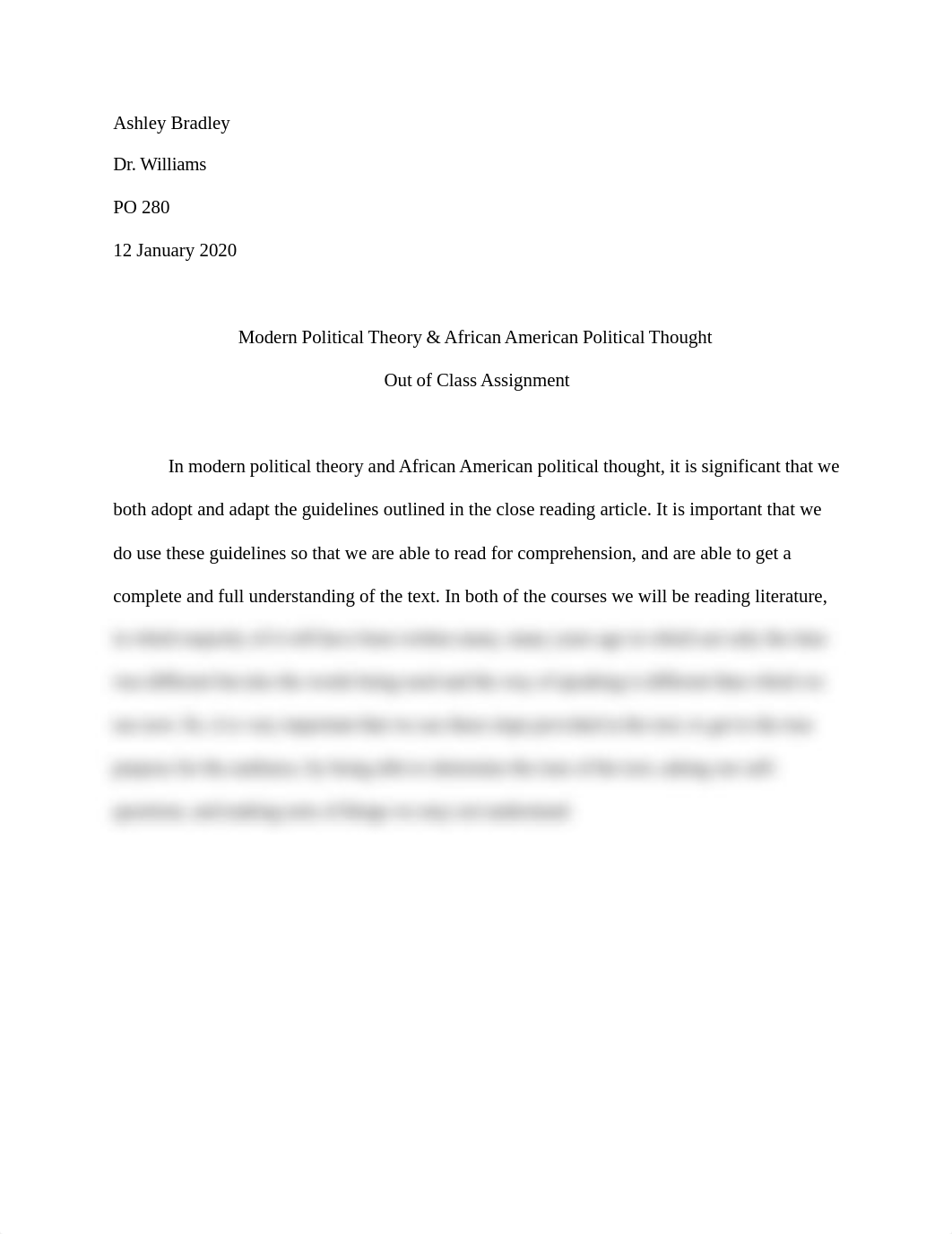 Modern Political Theory & African American Political Thought Out of Class Assignment .docx_d9y8j0d9yl8_page1