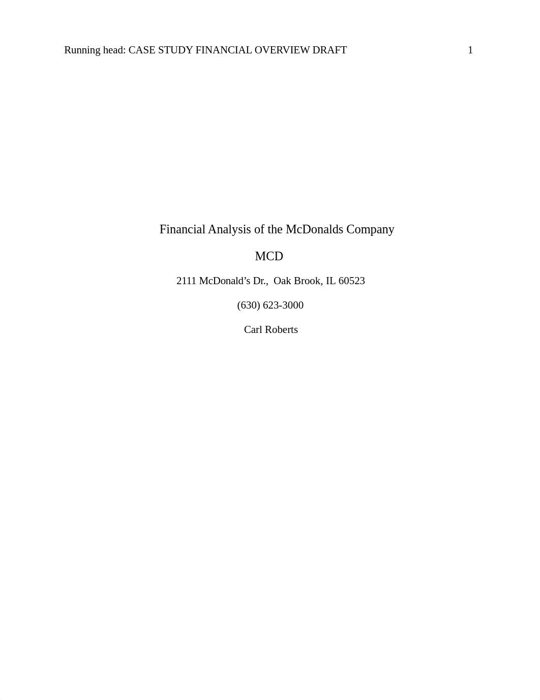 BUSN 5200 Week 4Study Financial Overview Draft Carl Roberts.docx_d9yp8cshaaw_page1