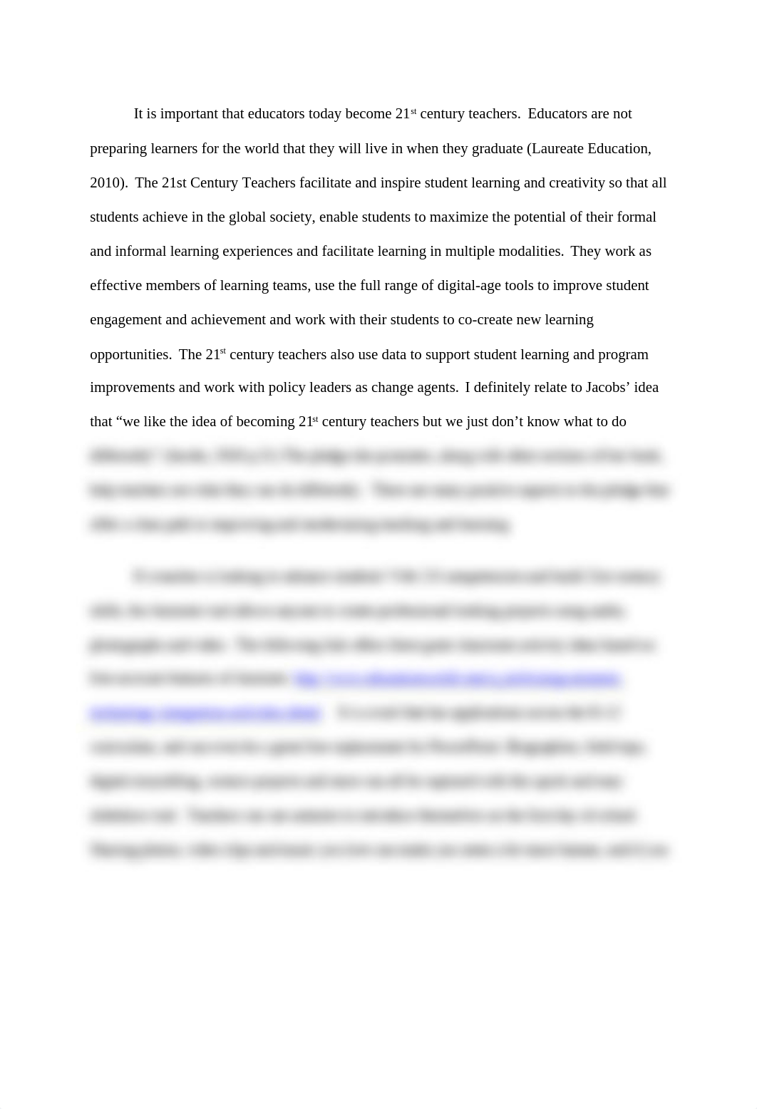 It is important that educators today become 21st century teachers.docx_d9yrc52yd4i_page1