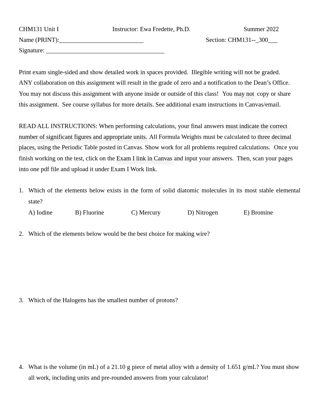 CHM131_Exam_I.pdf_d9ysscv6896_page1