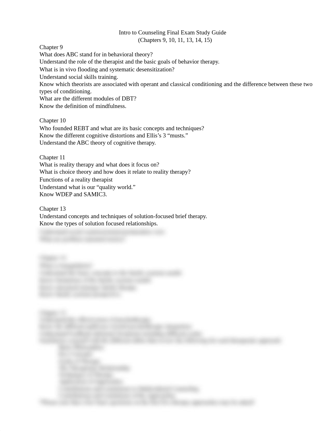 Intro to Counseling Final Exam Study Guide.docx_d9zd7ueglr0_page1