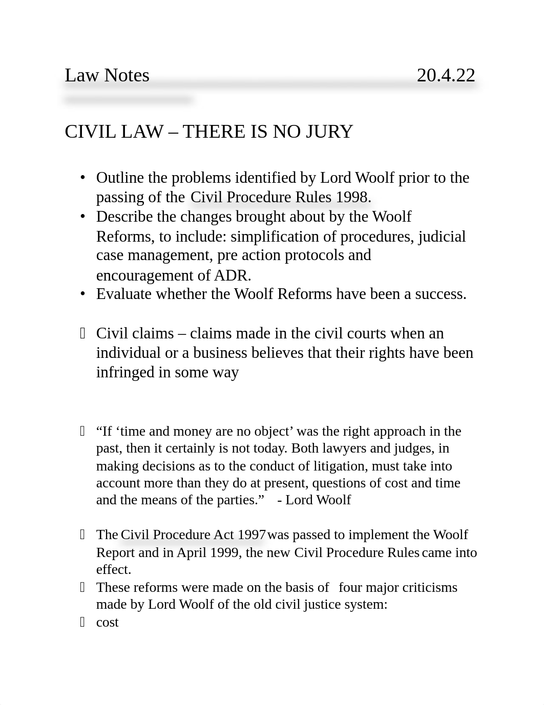 Law Notes Civil Tort + Contract.docx_d9zje9eocou_page1