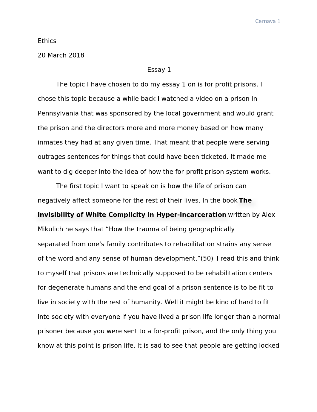 Essay 1 Ethics .docx_d9zqscxz3ac_page1