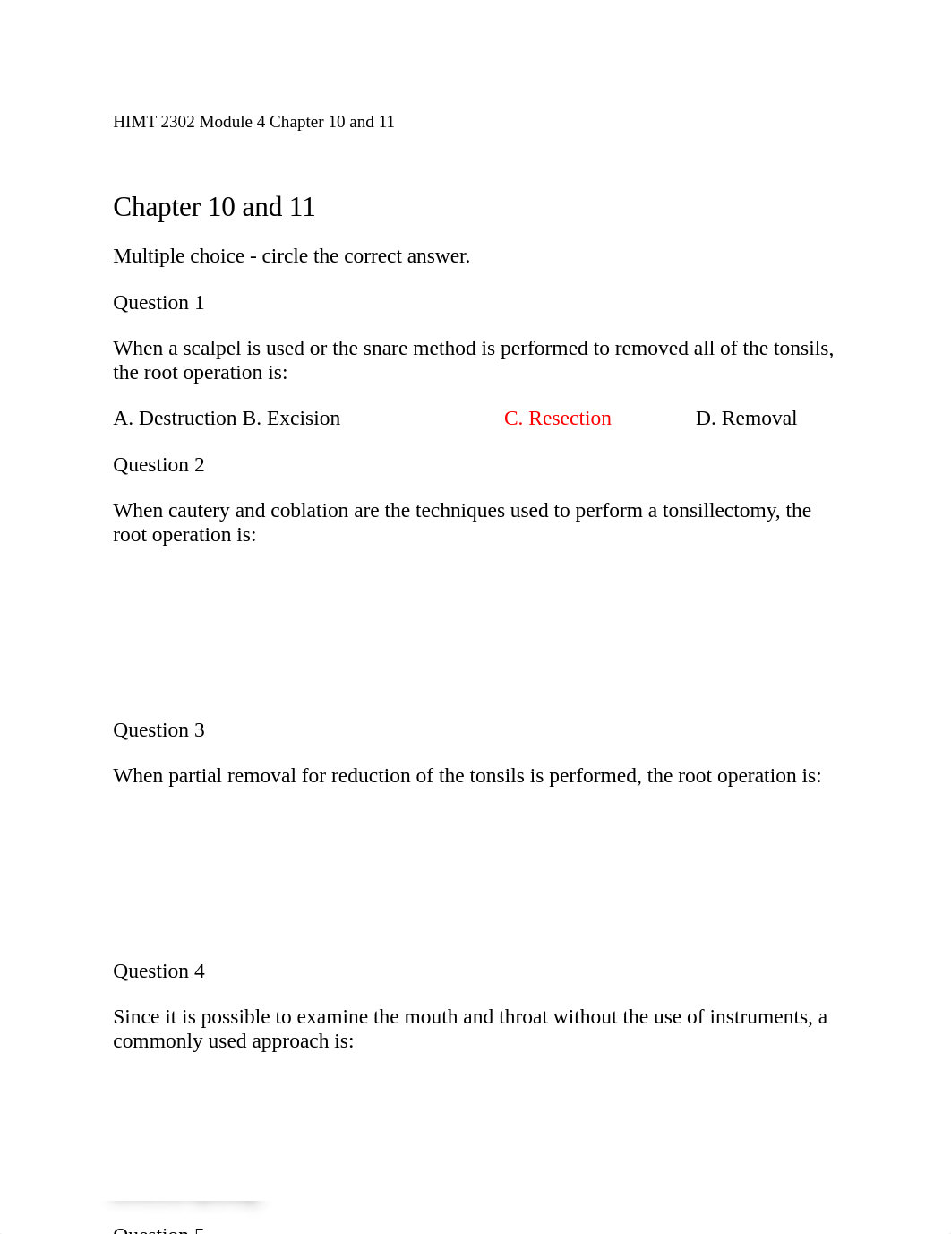 HIMT 2302 Module 4 Chapter 10 and 11.docx_d9zvojmyyxr_page1